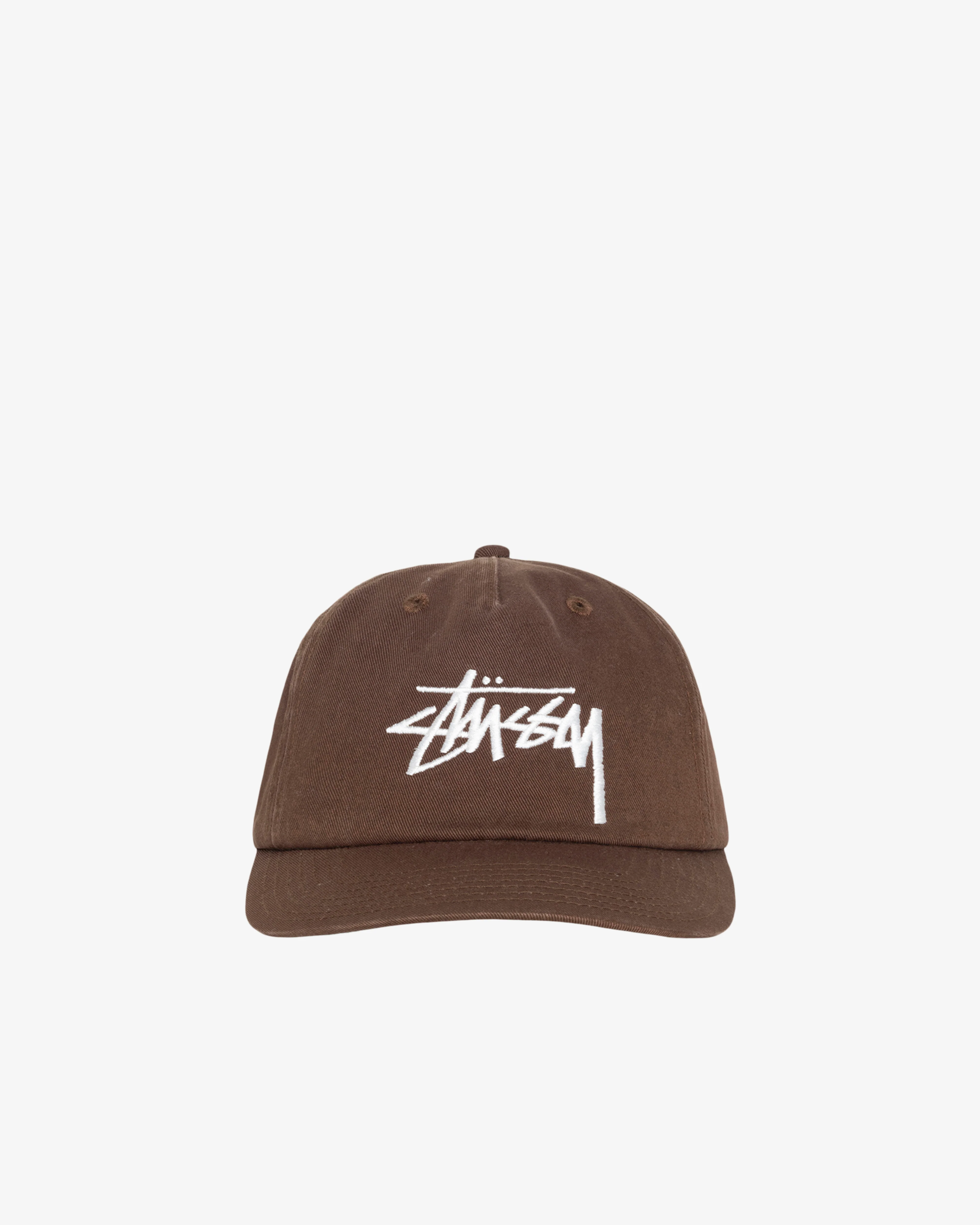 Stüssy - Men's Mid Depth Big Stock Snap Back - (Chocolate)