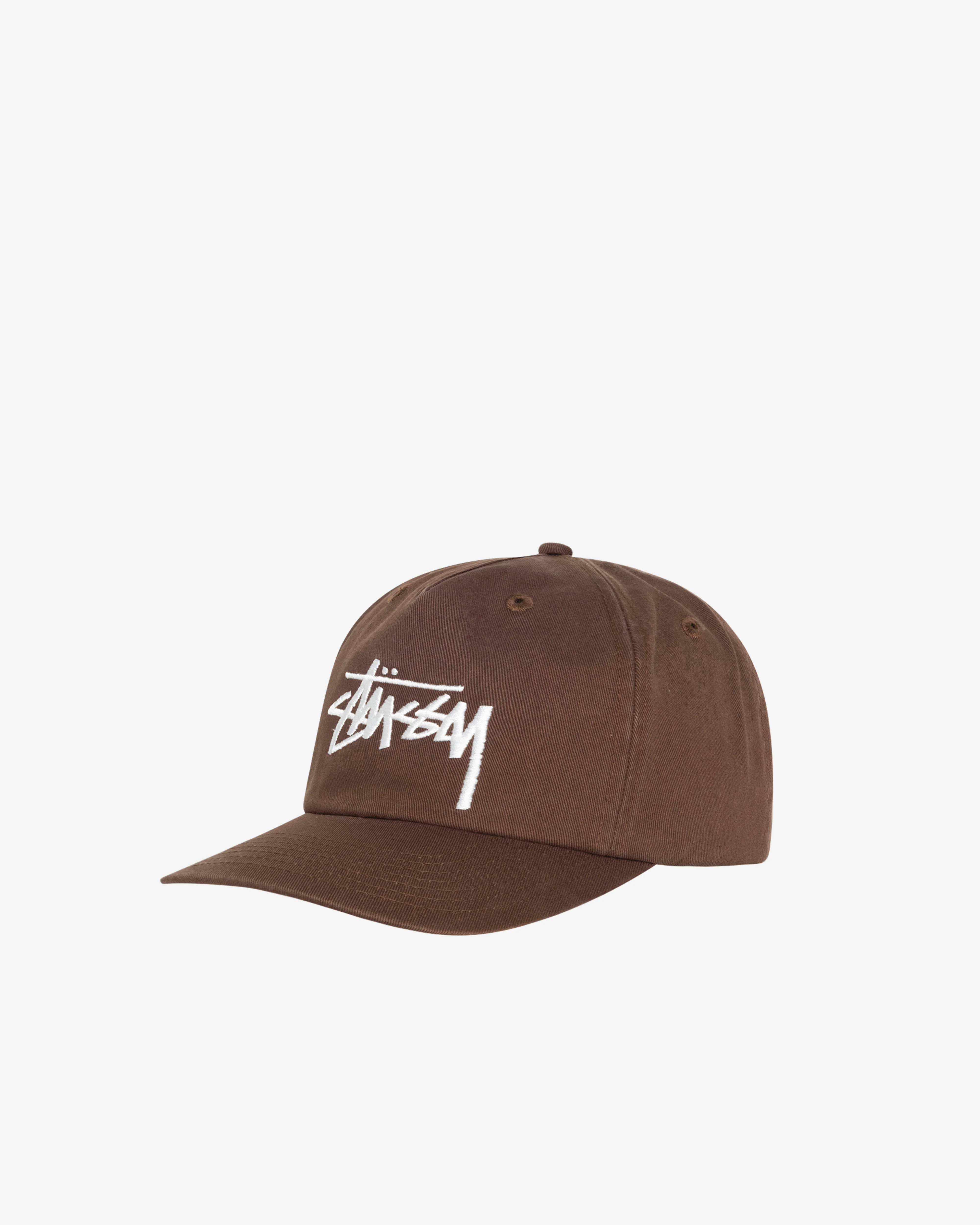 Stüssy - Men's Mid Depth Big Stock Snap Back - (Chocolate) - Image 2