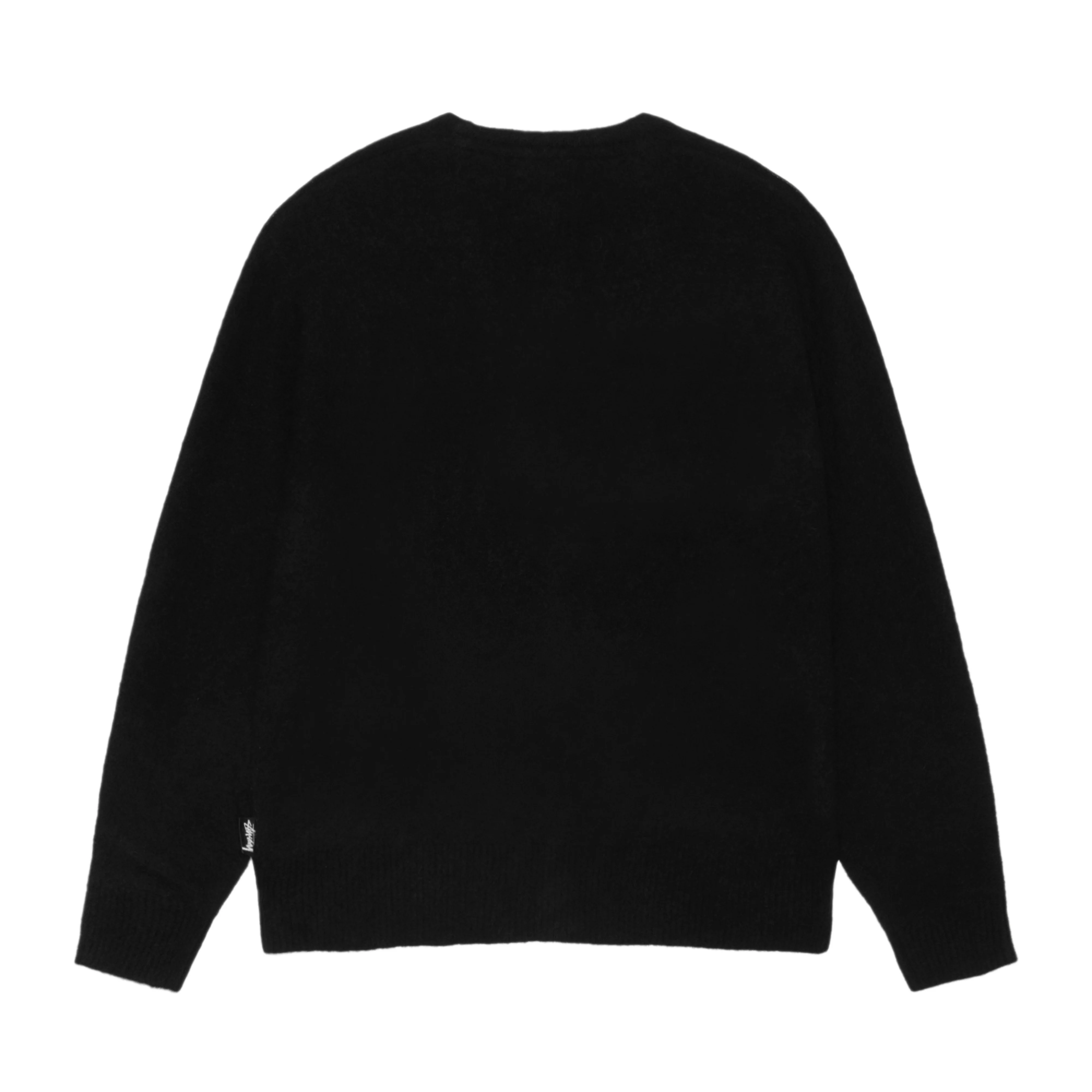 Stüssy - Brushed Cardigan - (Black) - Image 2