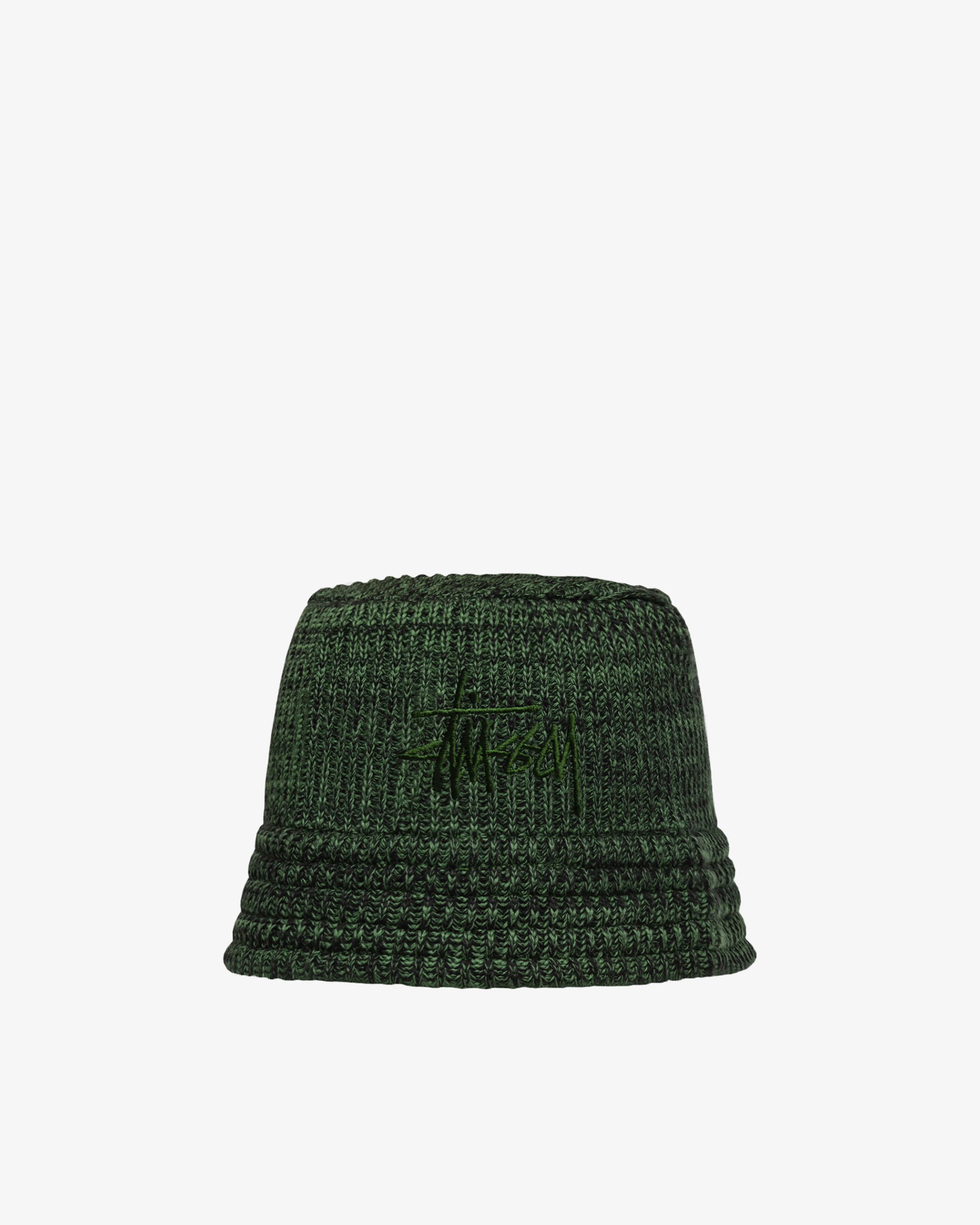 Stüssy - Men's Bucket Hat Marl Knit - (Green) - Image 2