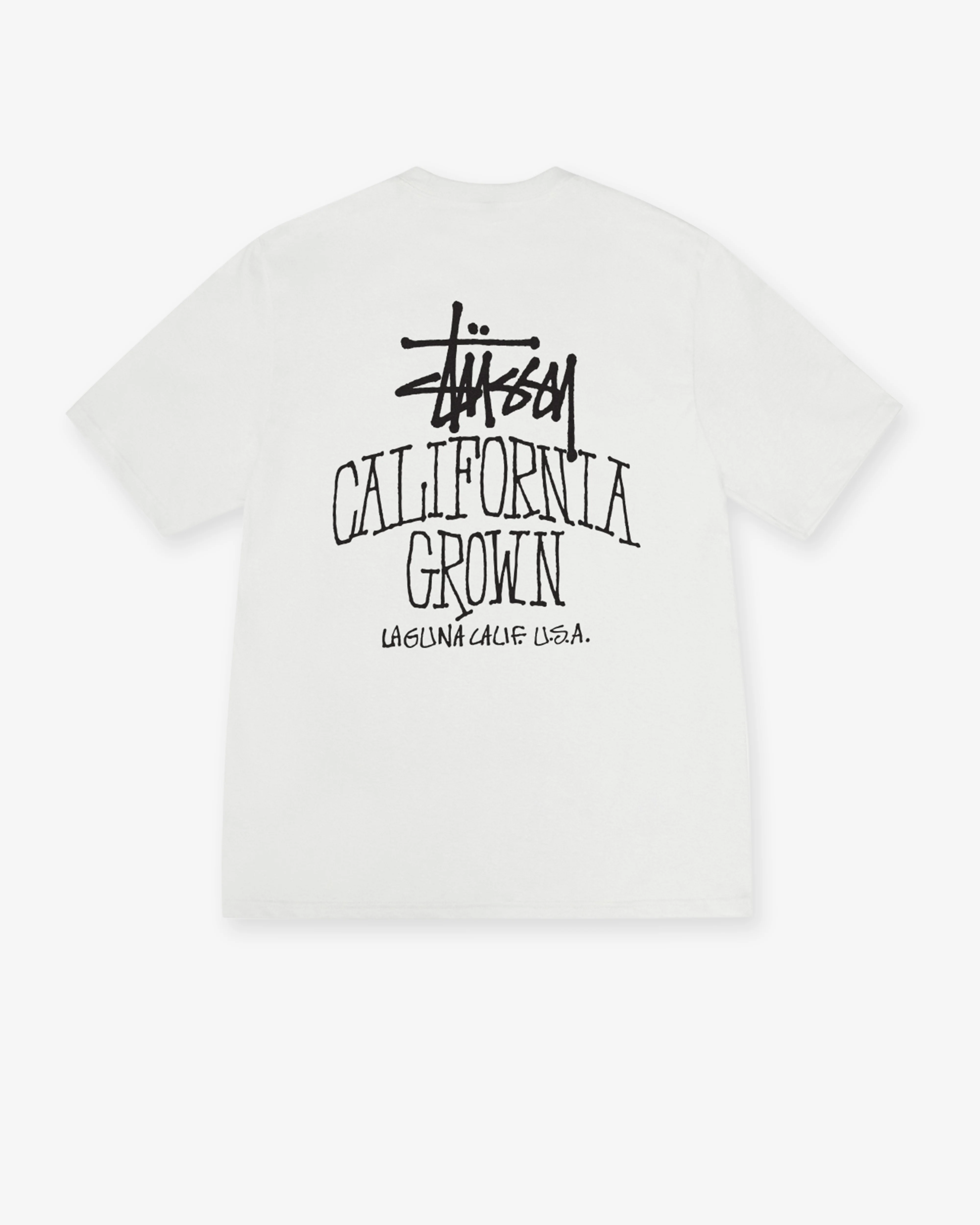 Stüssy - Men's Cali Grown Pig. Dyed T-Shirt - (Natural)
