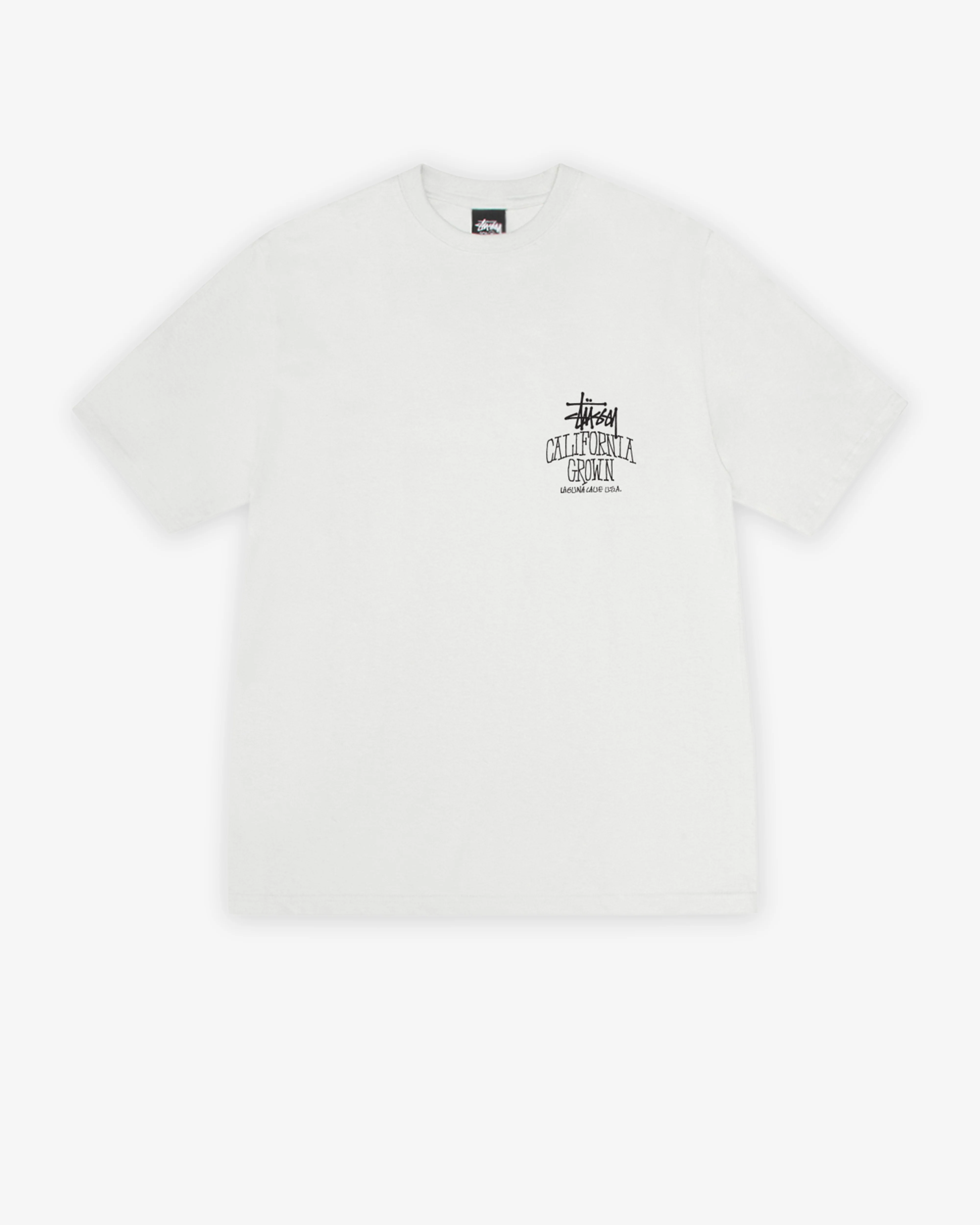 Stüssy - Men's Cali Grown Pig. Dyed T-Shirt - (Natural) - Image 2