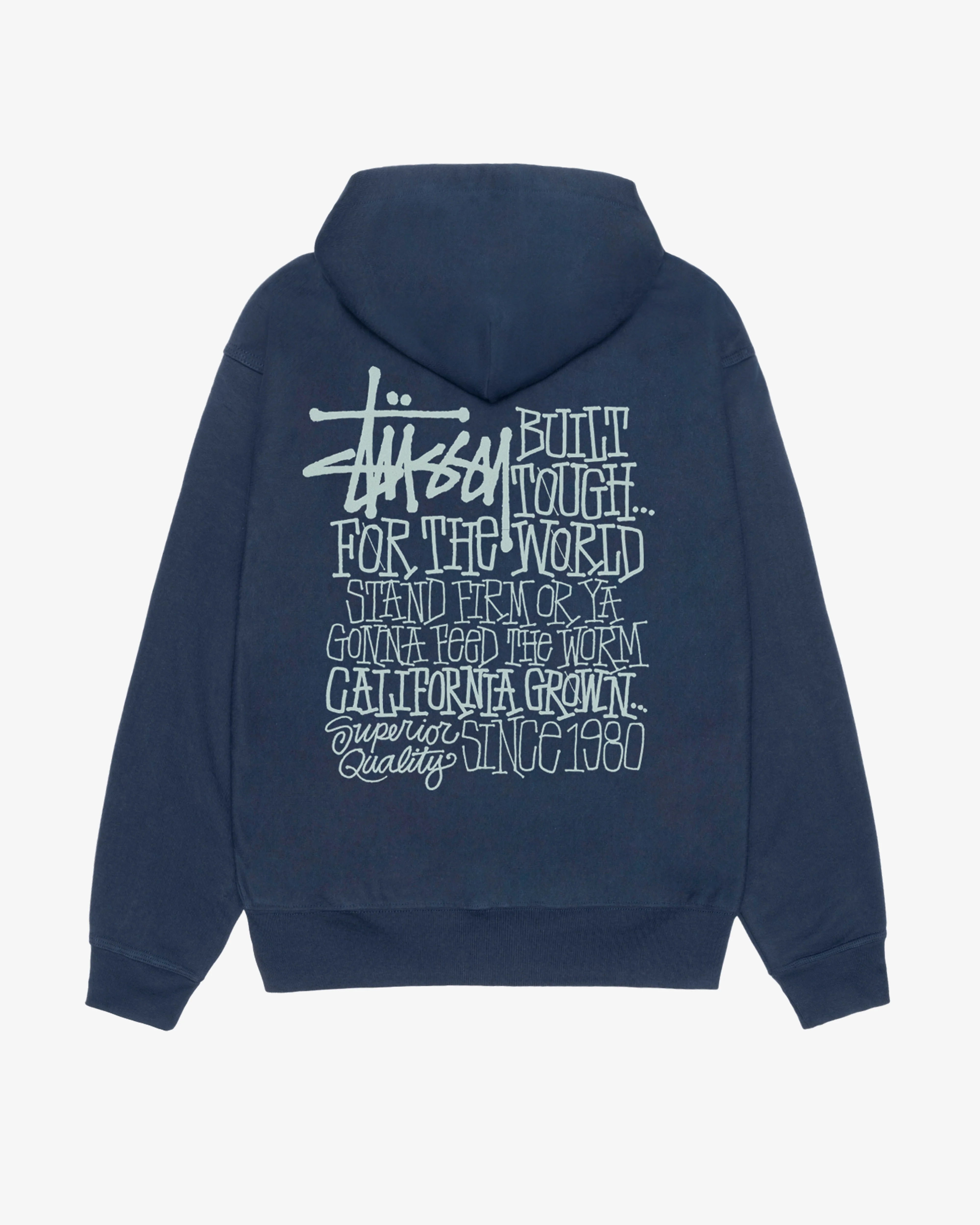 Stüssy - Men's California Grown Hoodie - (Navy)