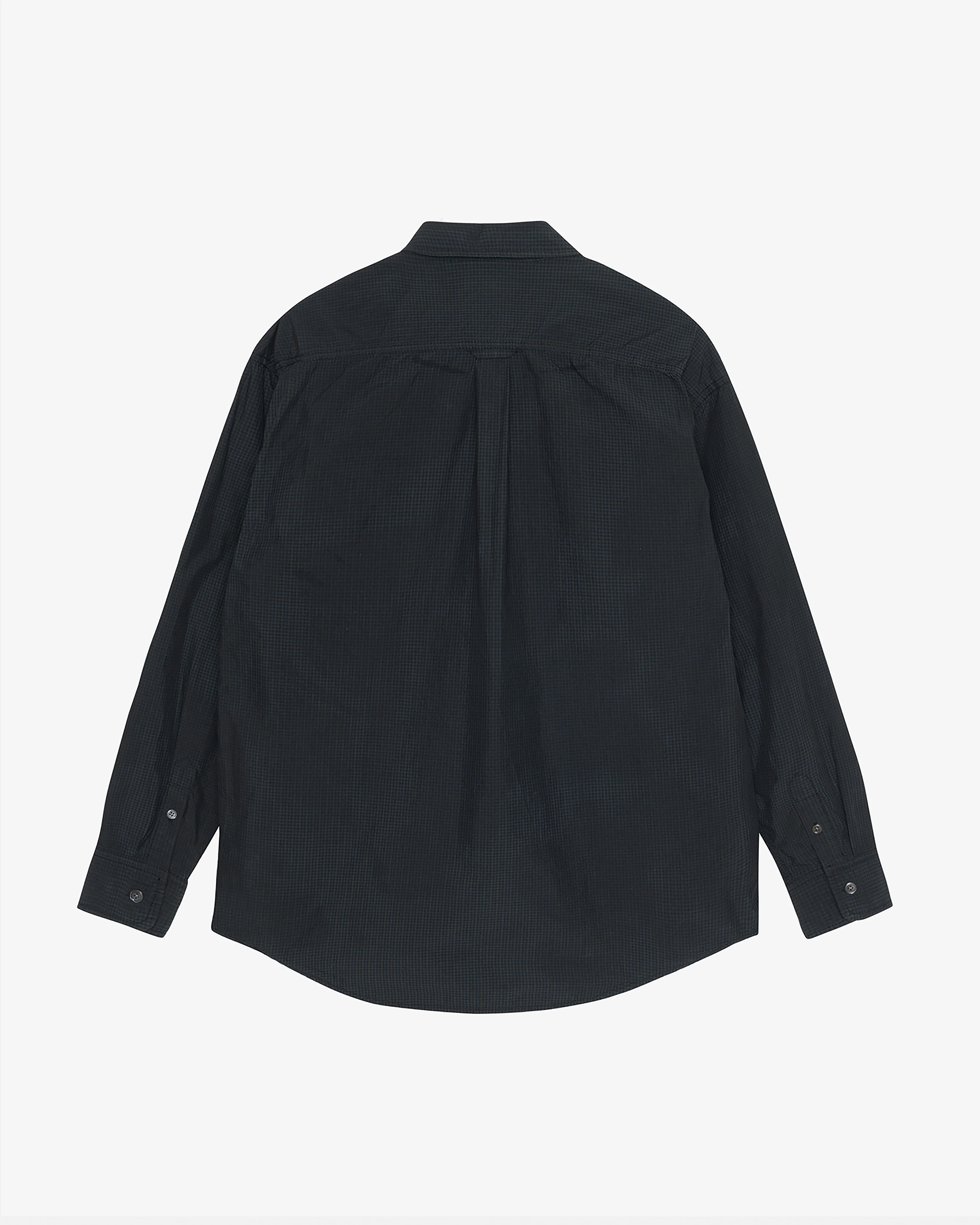 Stüssy - Men's Classic Ls Shirt Sprayed - (Blue) - Image 2