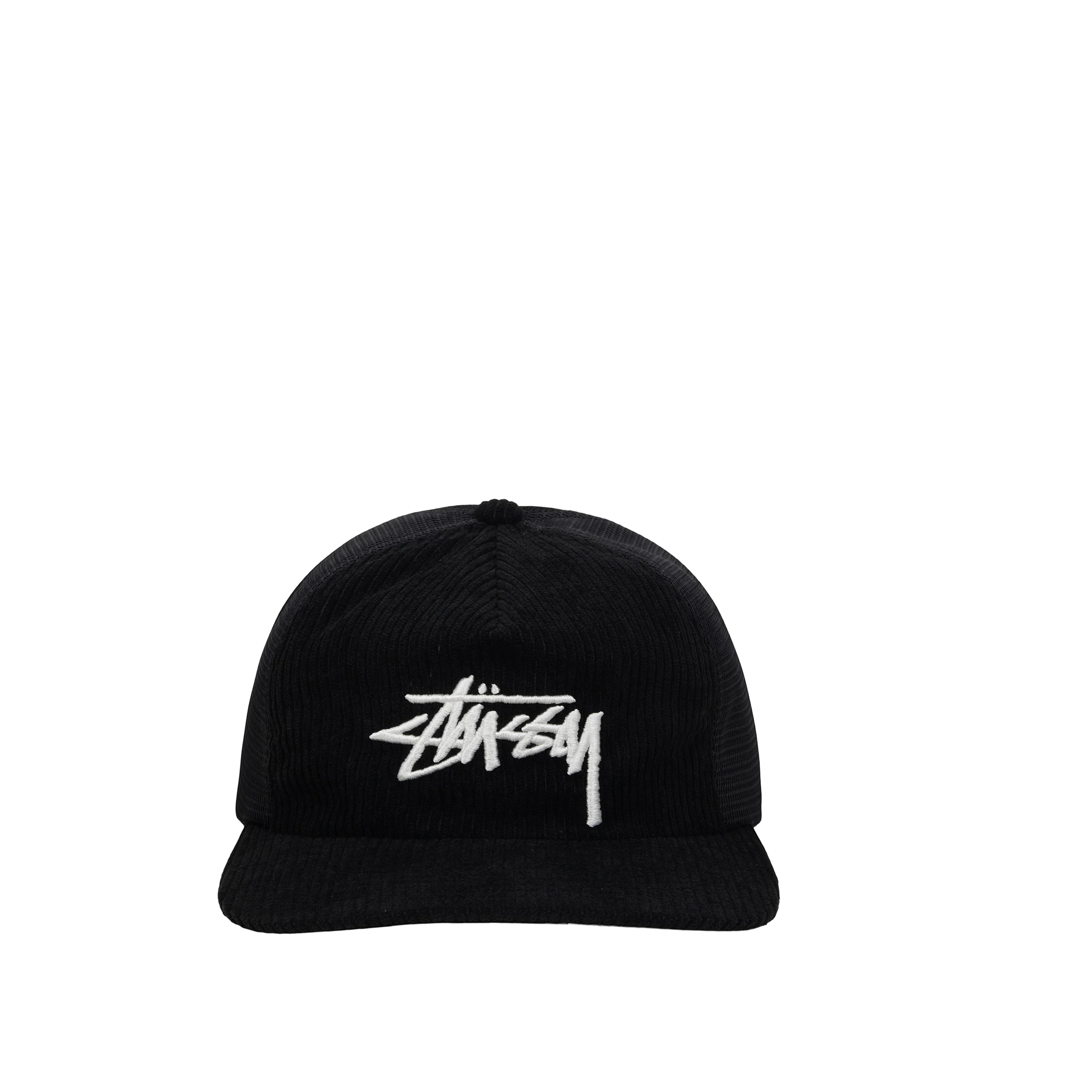 Stüssy - Corduroy Trucker Cap - (Black)