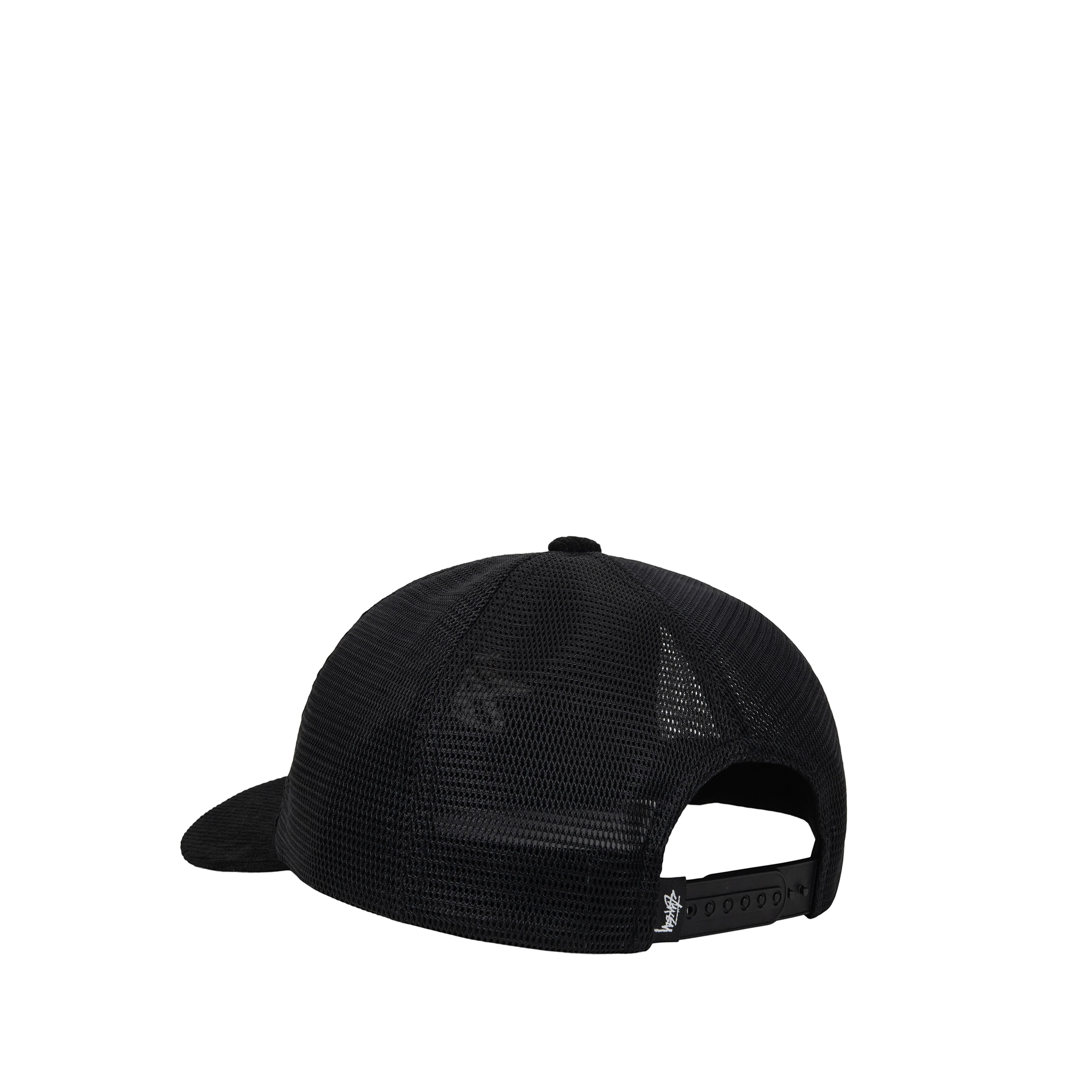 Stüssy - Corduroy Trucker Cap - (Black) - Image 3