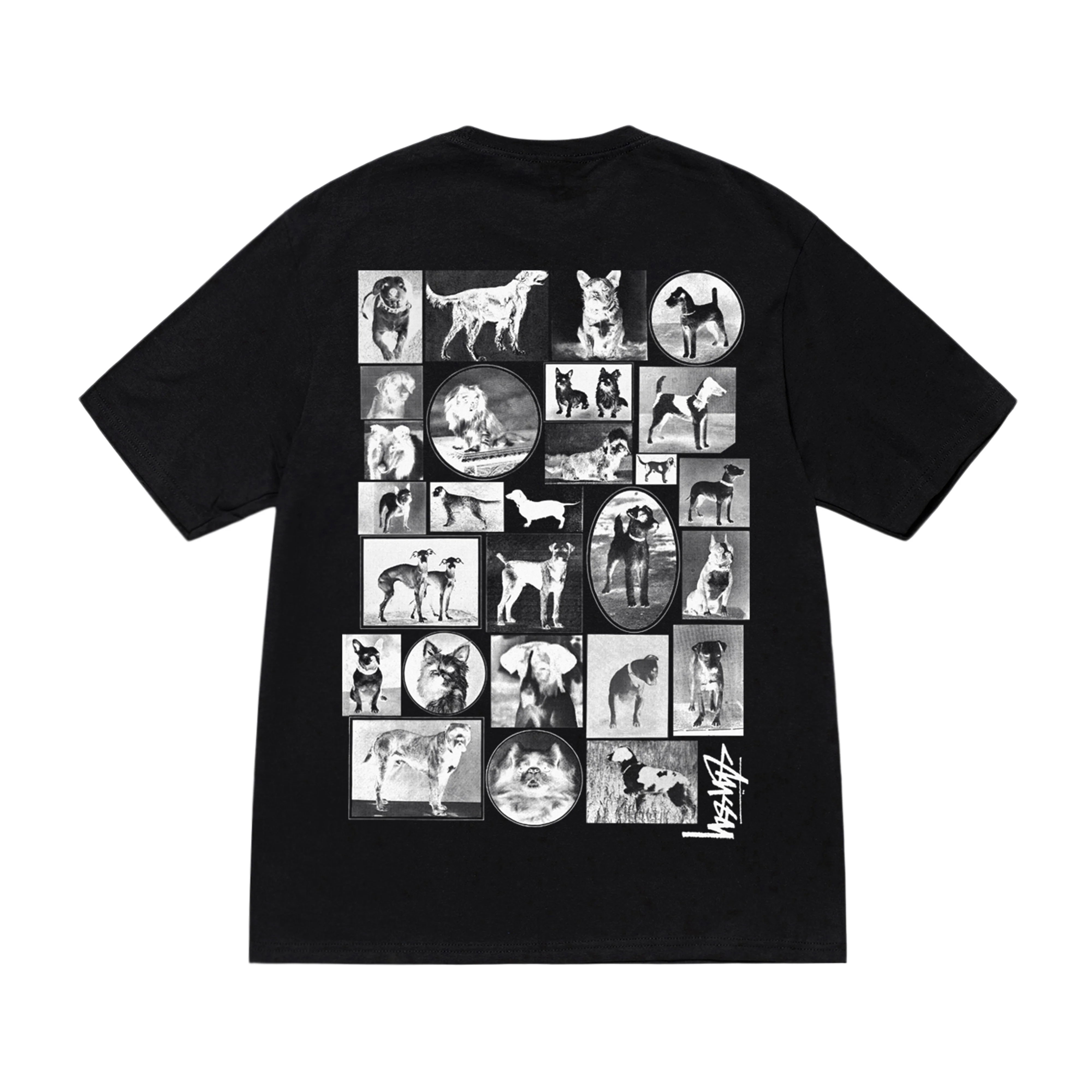 Stüssy - Dog Collage Tee - (Black)