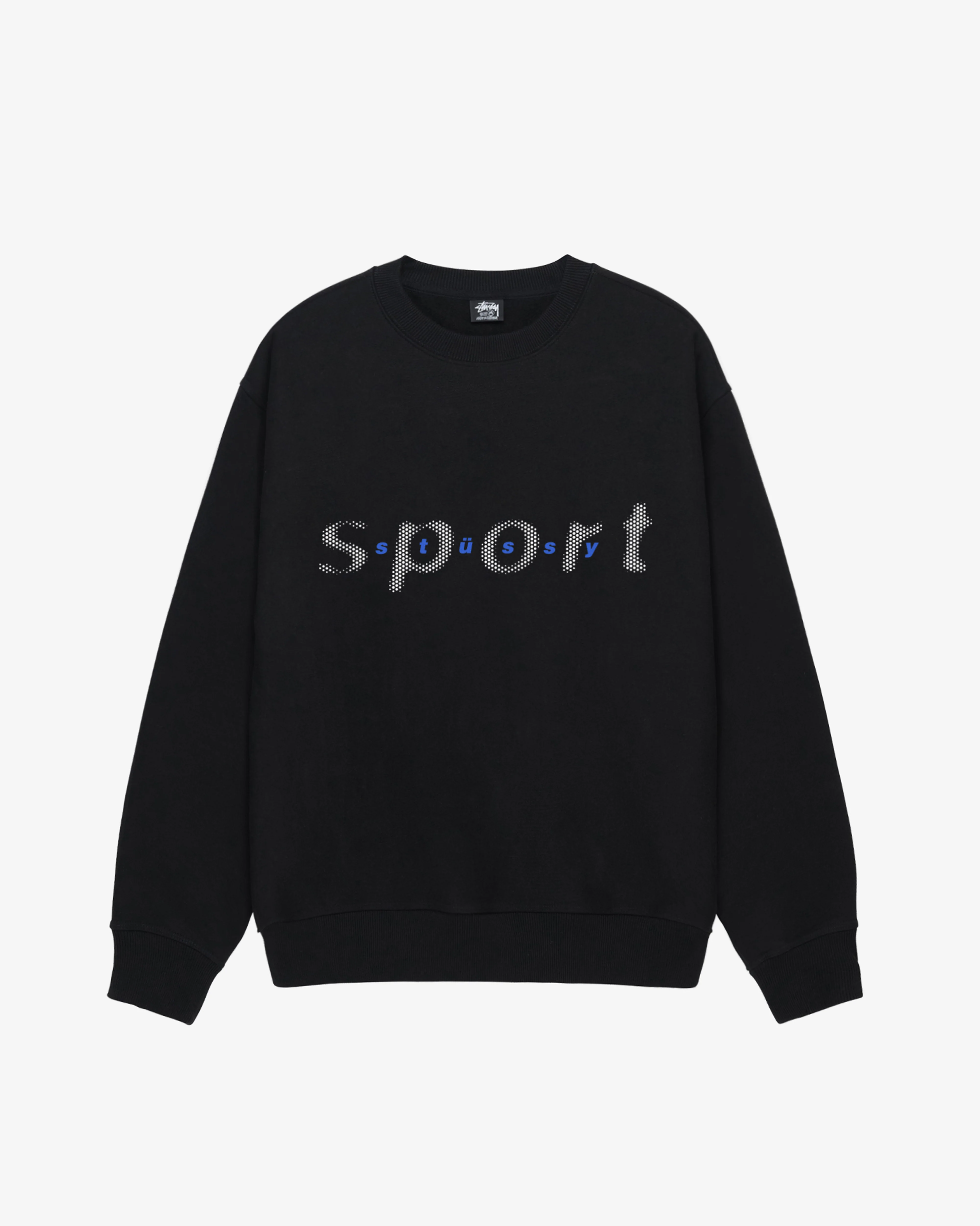 Stüssy - Men's Dot Sport Crew - (Black)