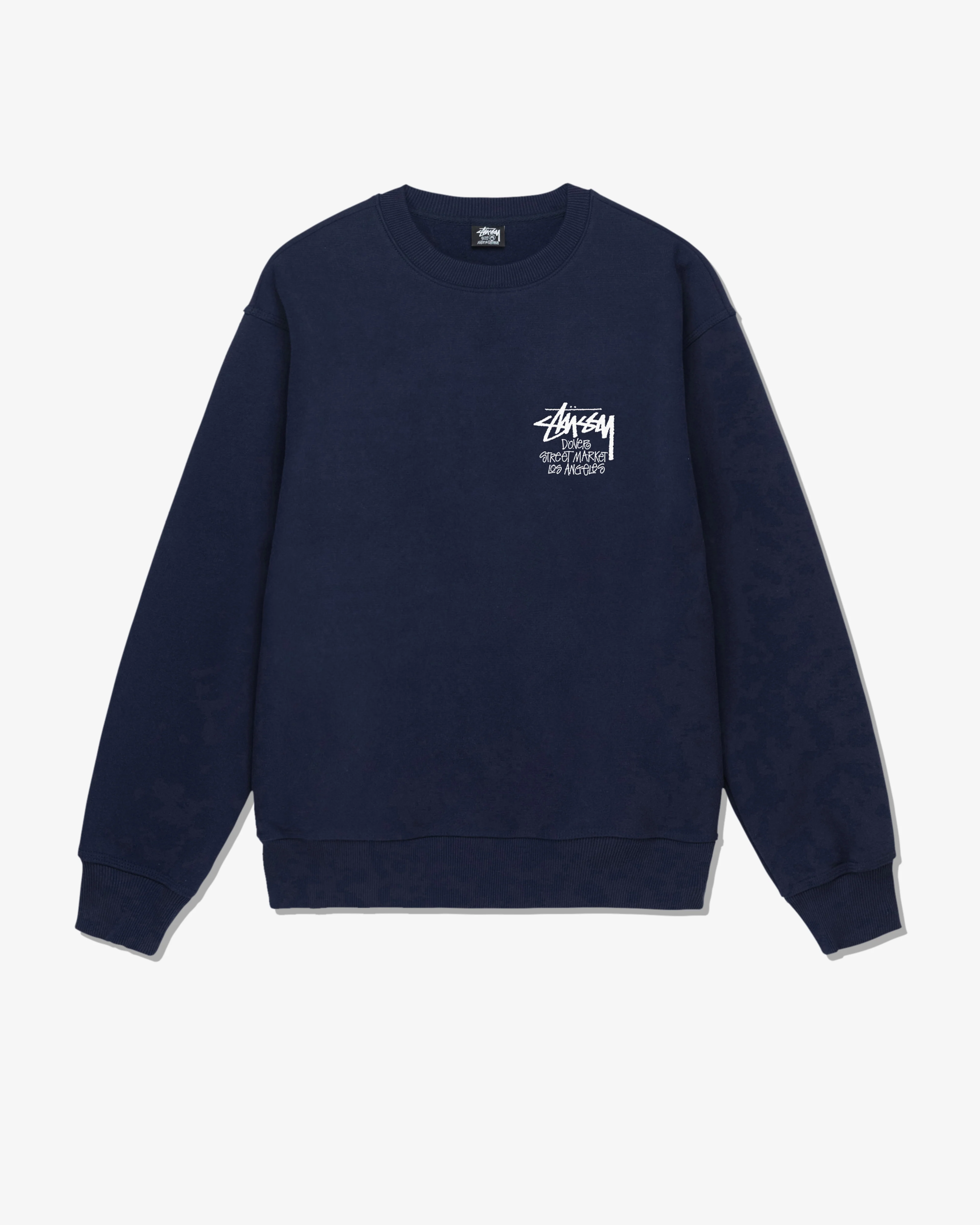 Stüssy - Men's DSM Los Angeles Crew - (Navy) - Image 2