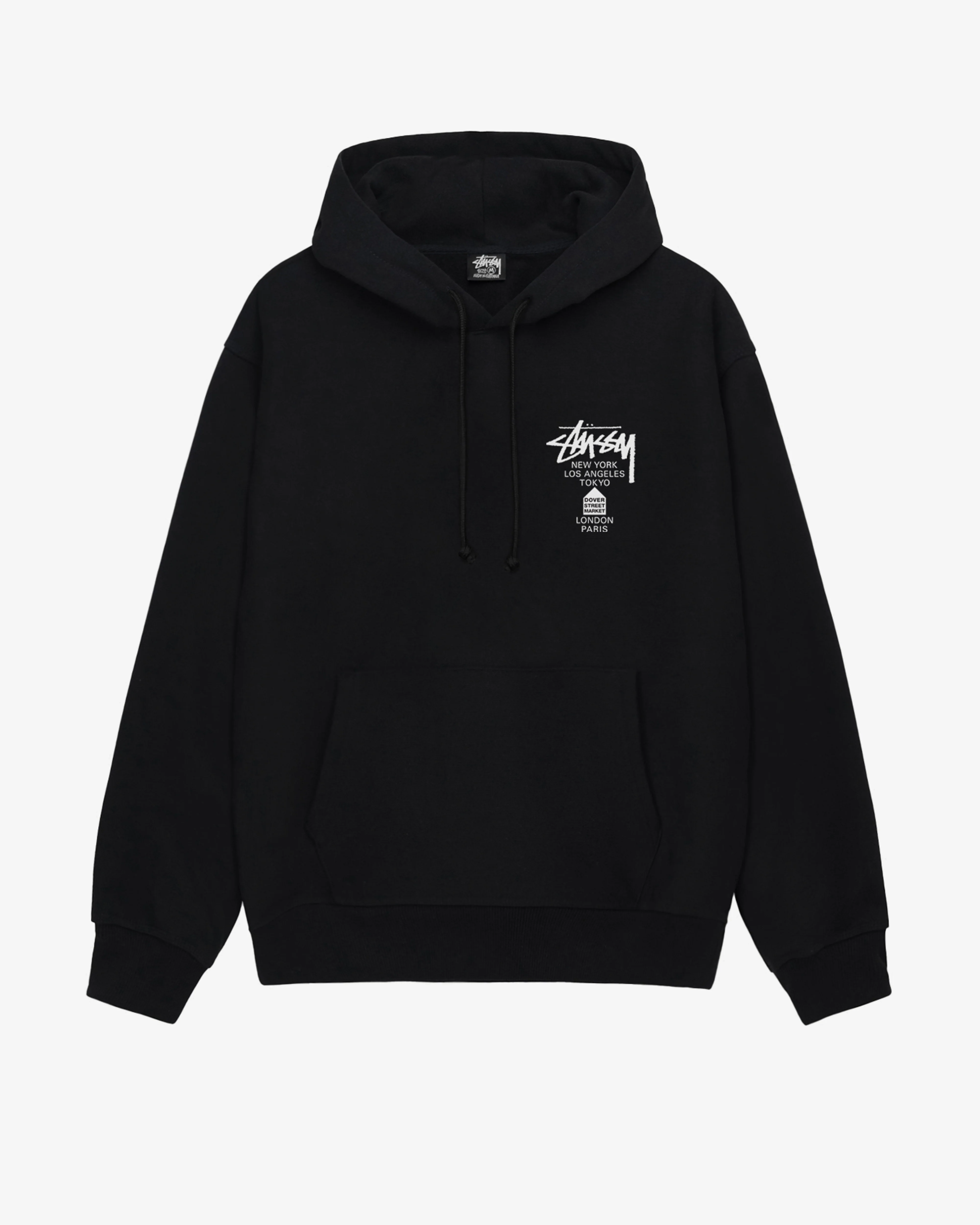 Stüssy - Men's DSM World Tour Hoodie - (Black)