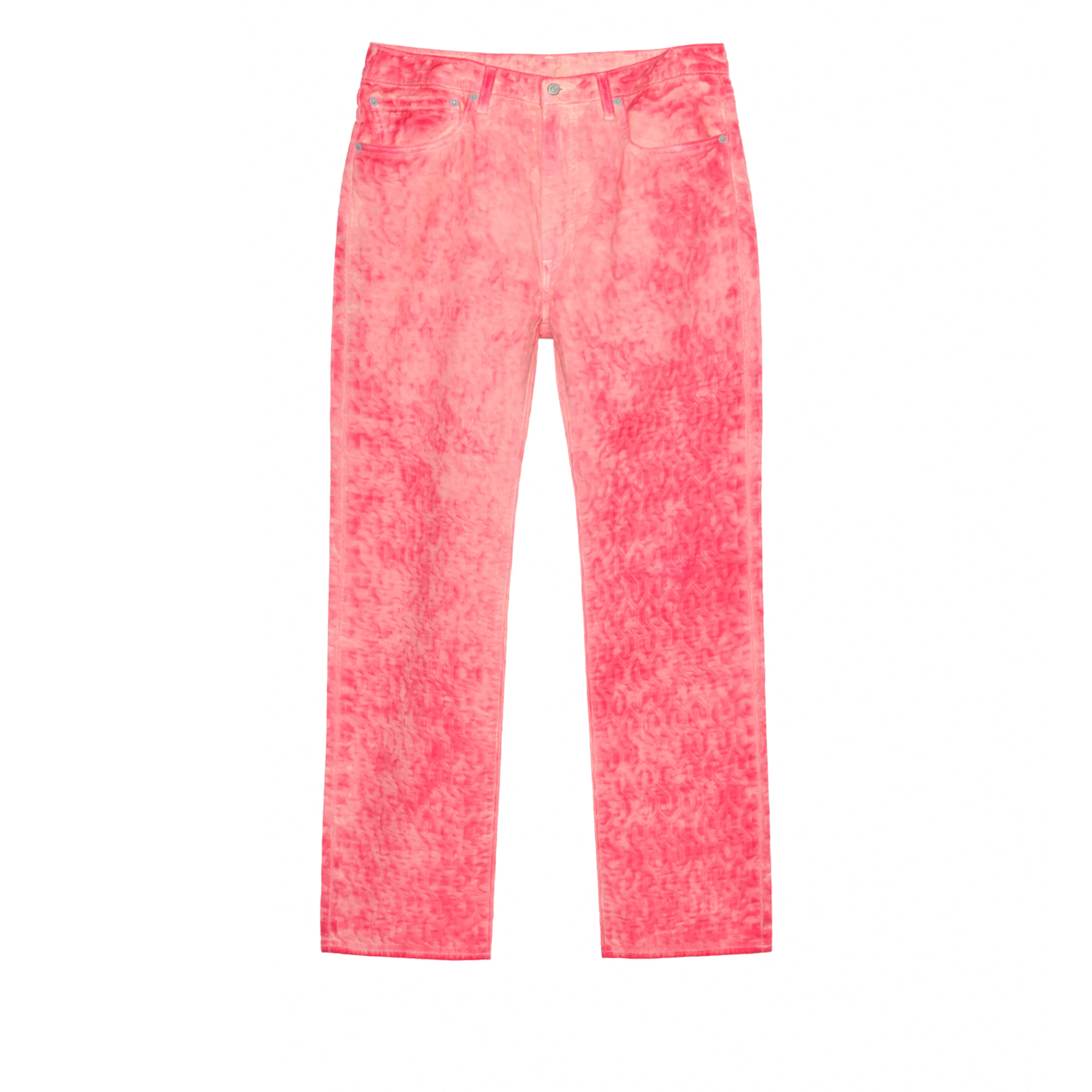 Stüssy - Men's Dyed Jacquard Jean - (Pink)