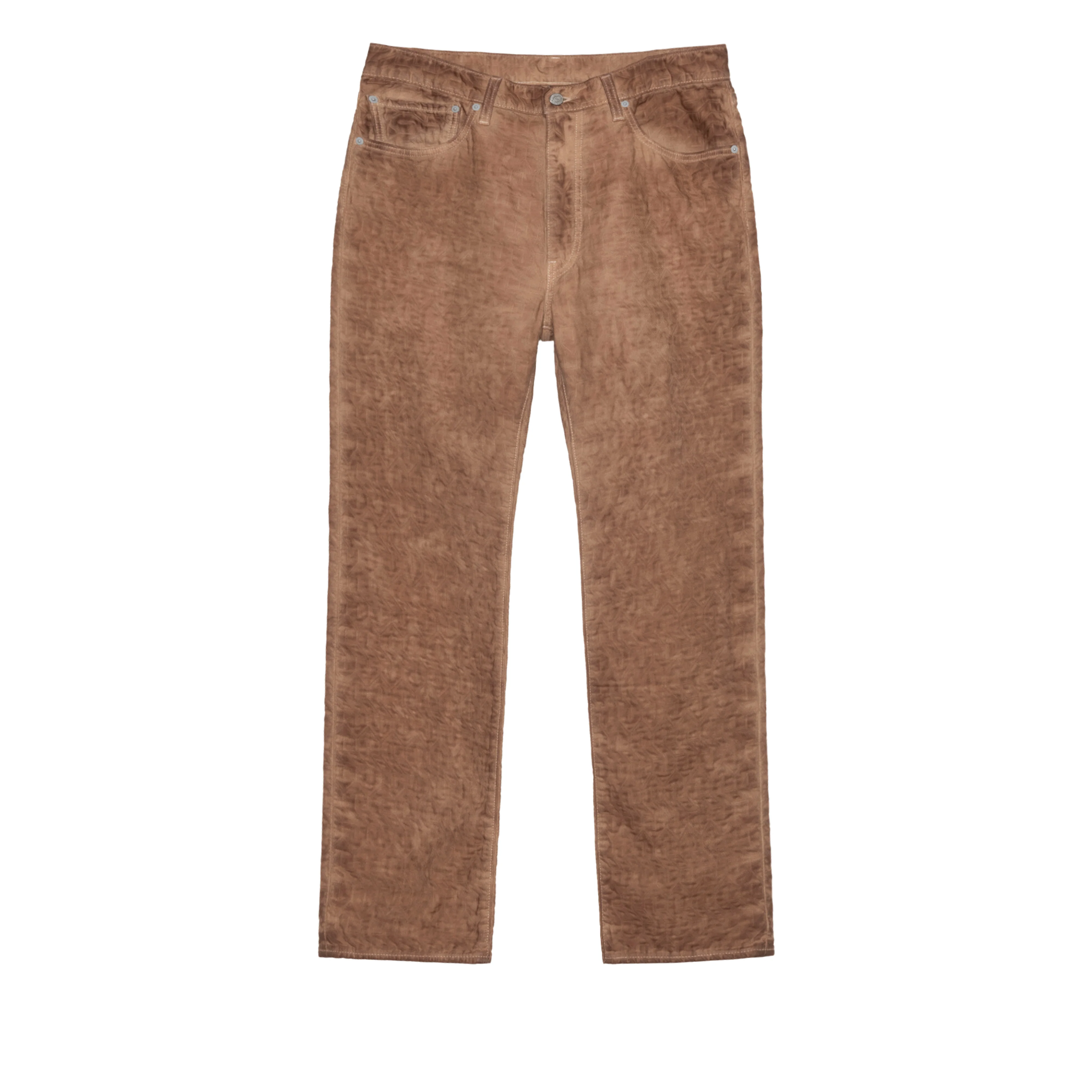 Stüssy - Men's Dyed Jacquard Jean - (Brown)