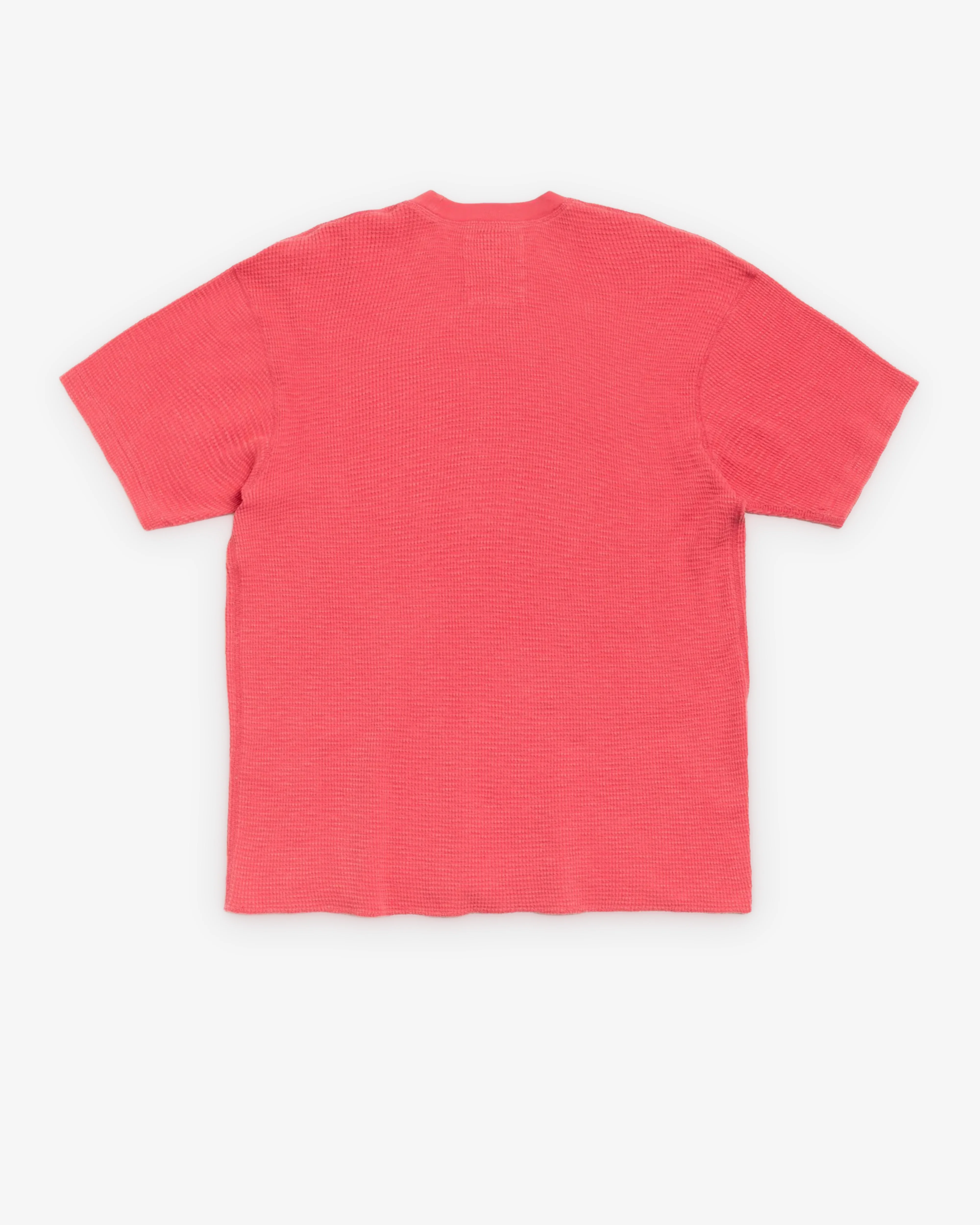 Stüssy - Men's Pigment Dyed SS Thermal - (Washed Red) - Image 2