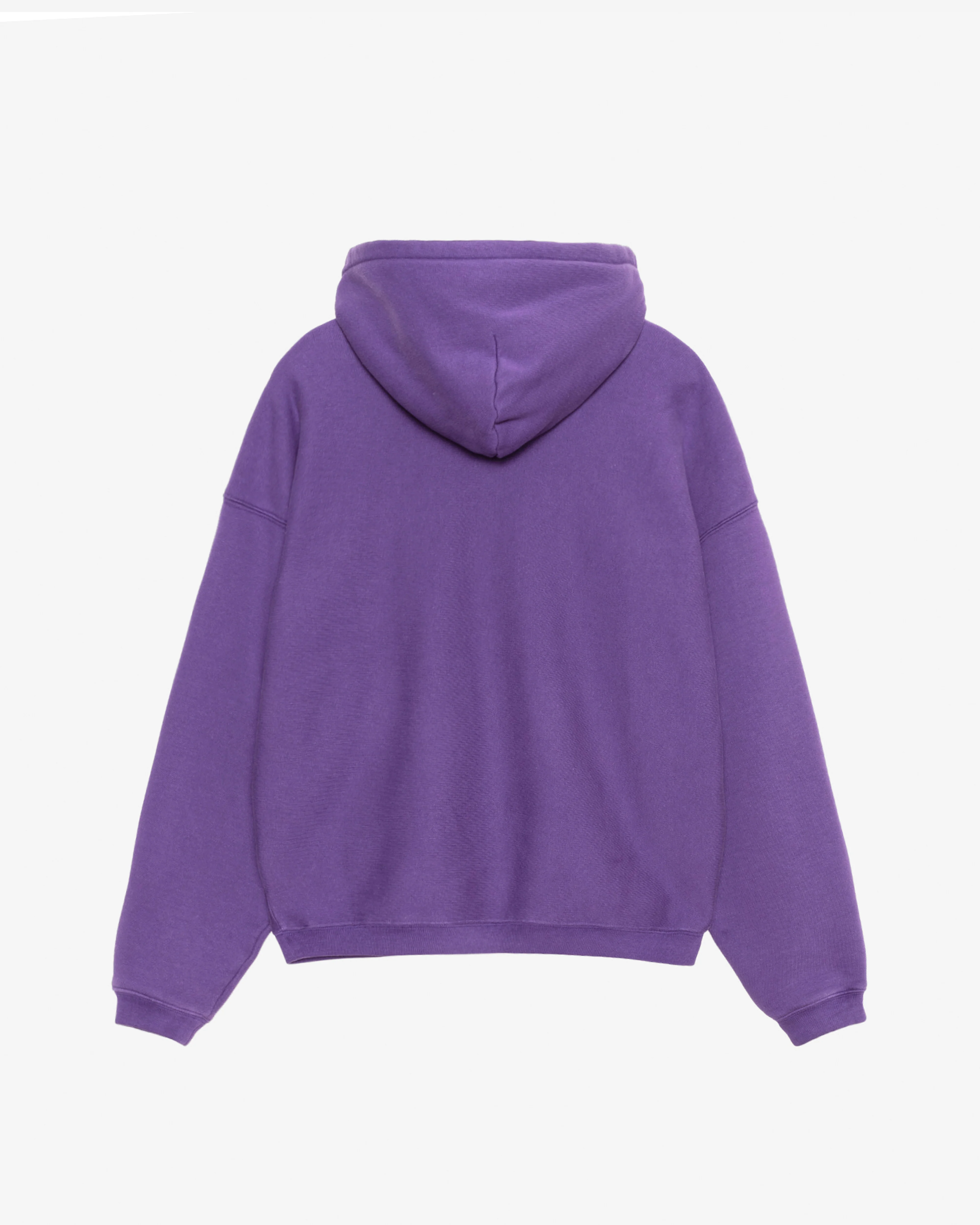 Stüssy - Men's Embroidered Relaxed Hood - (Purple) - Image 2