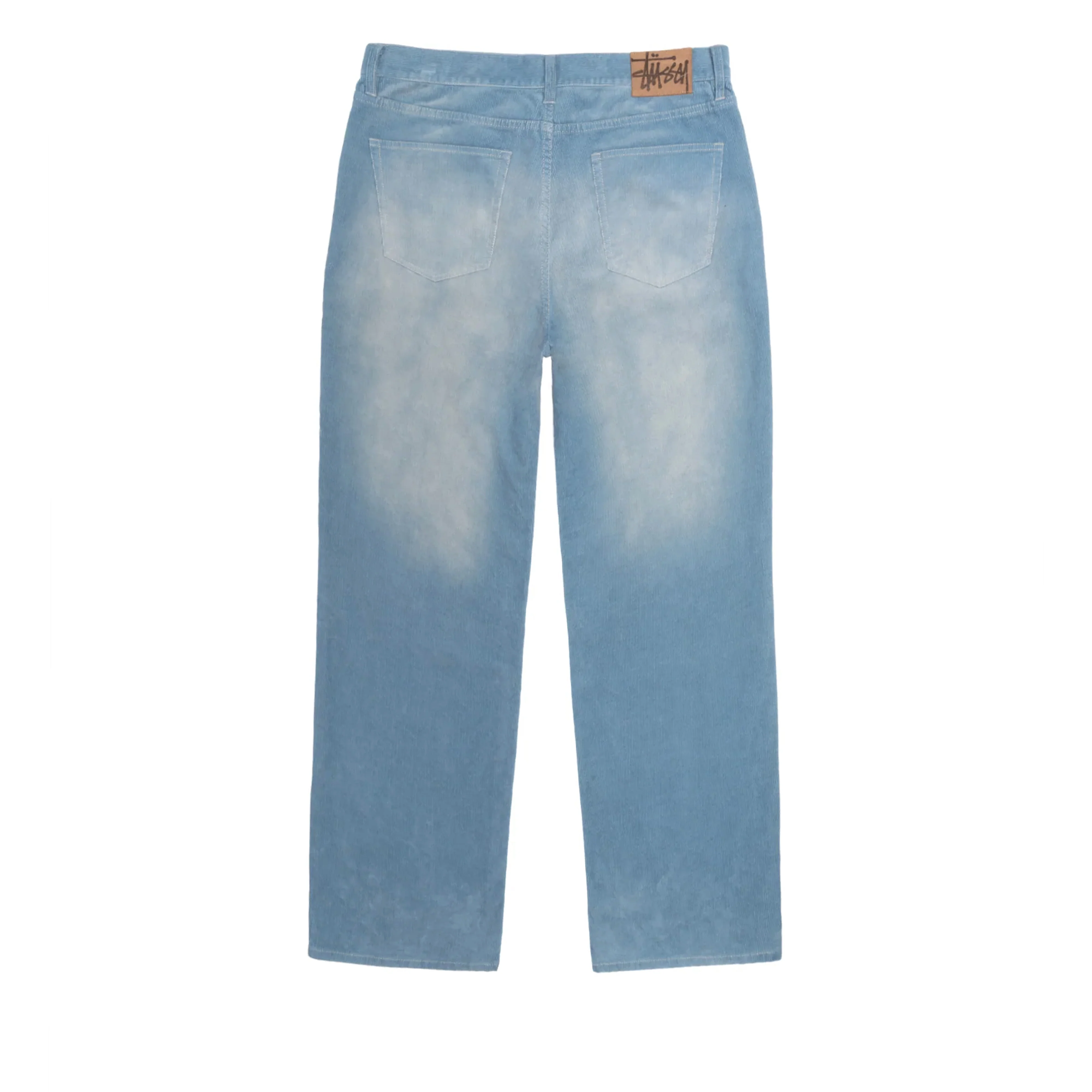 Stüssy - Men's Faded Corduroy Classic Jeans - (Denim Blue) - Image 2
