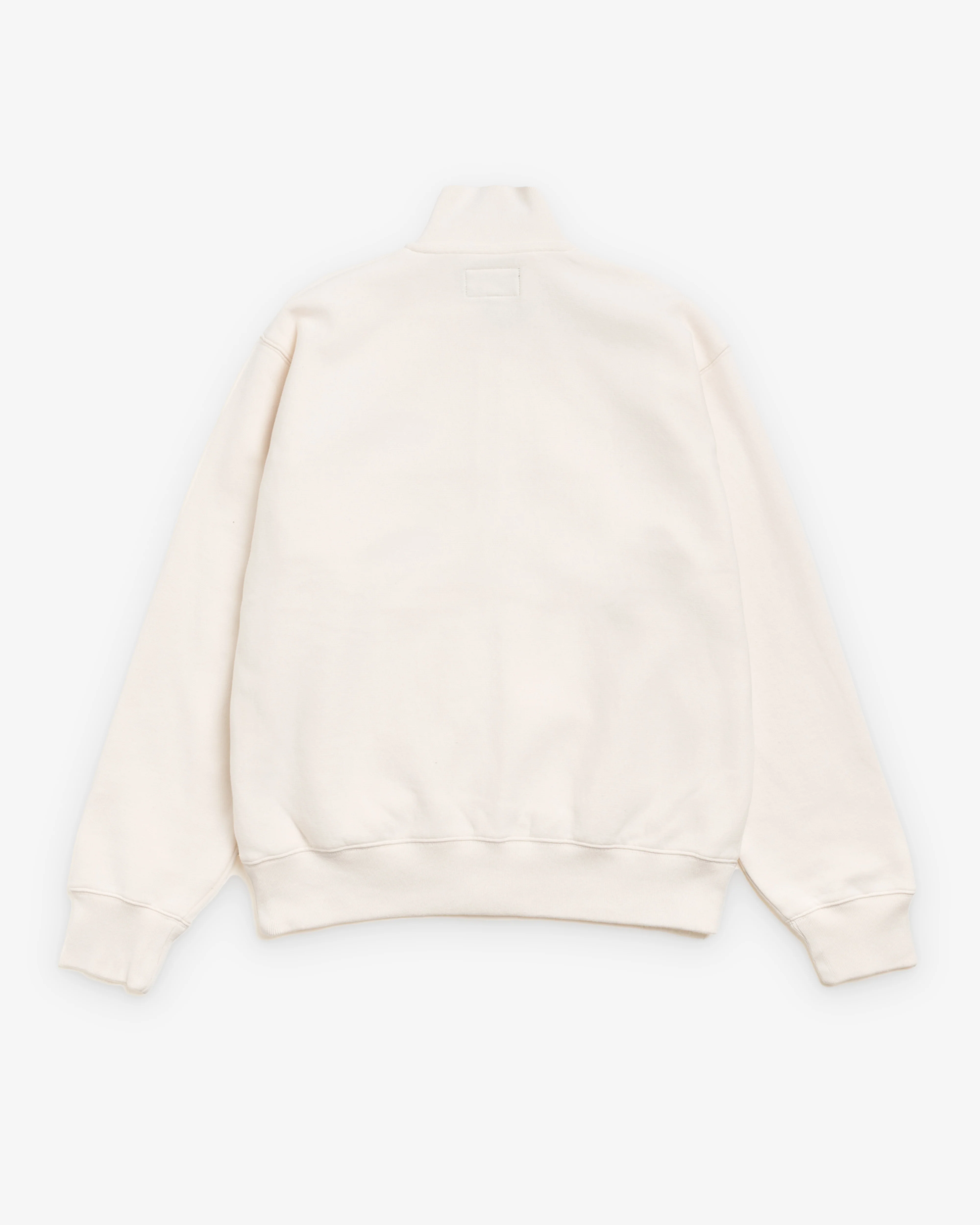 Stüssy - Men's Fleece Track Jacket - (Cream) - Image 2