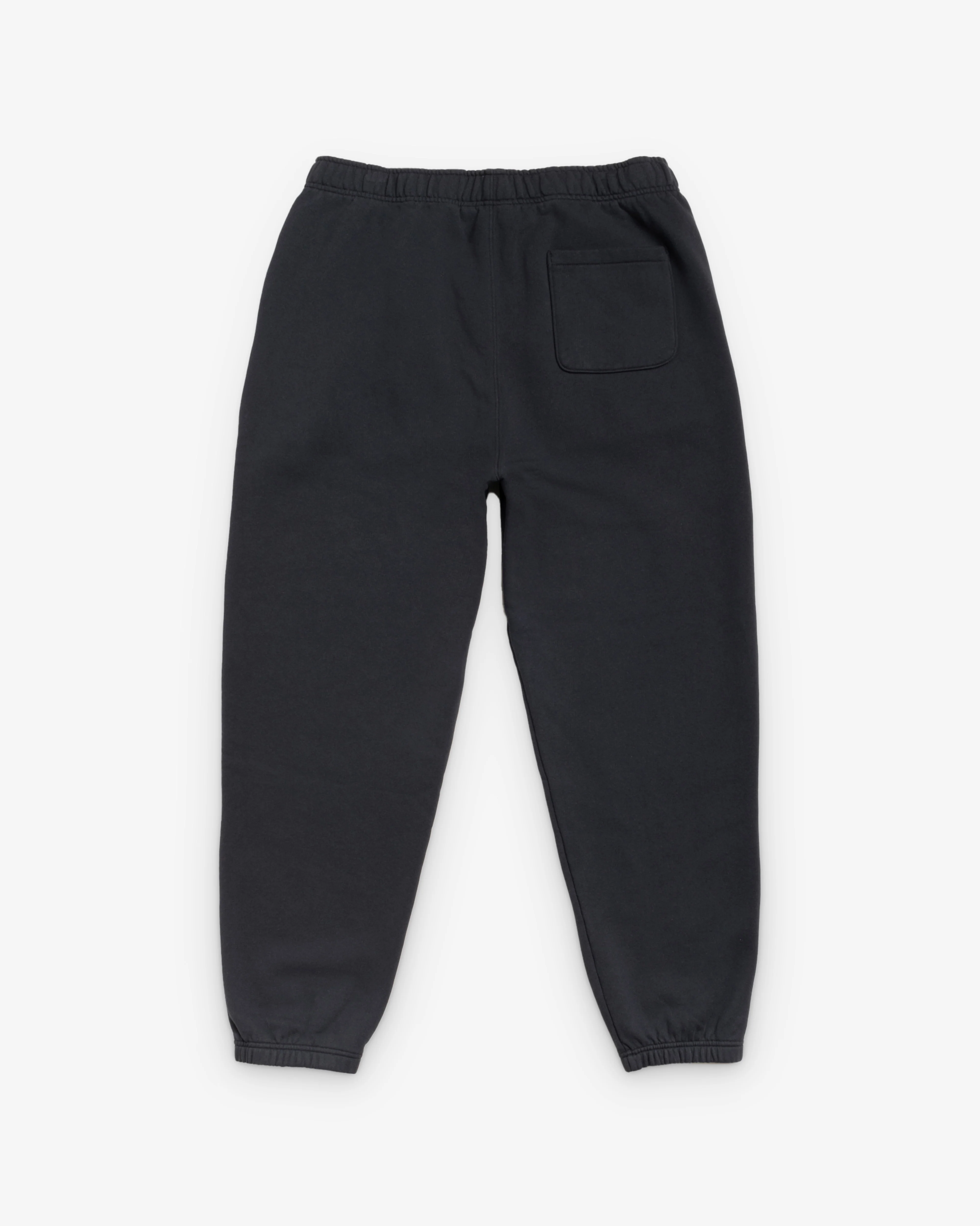 Stüssy - Men's Fleece Track Pant - (Black) - Image 2