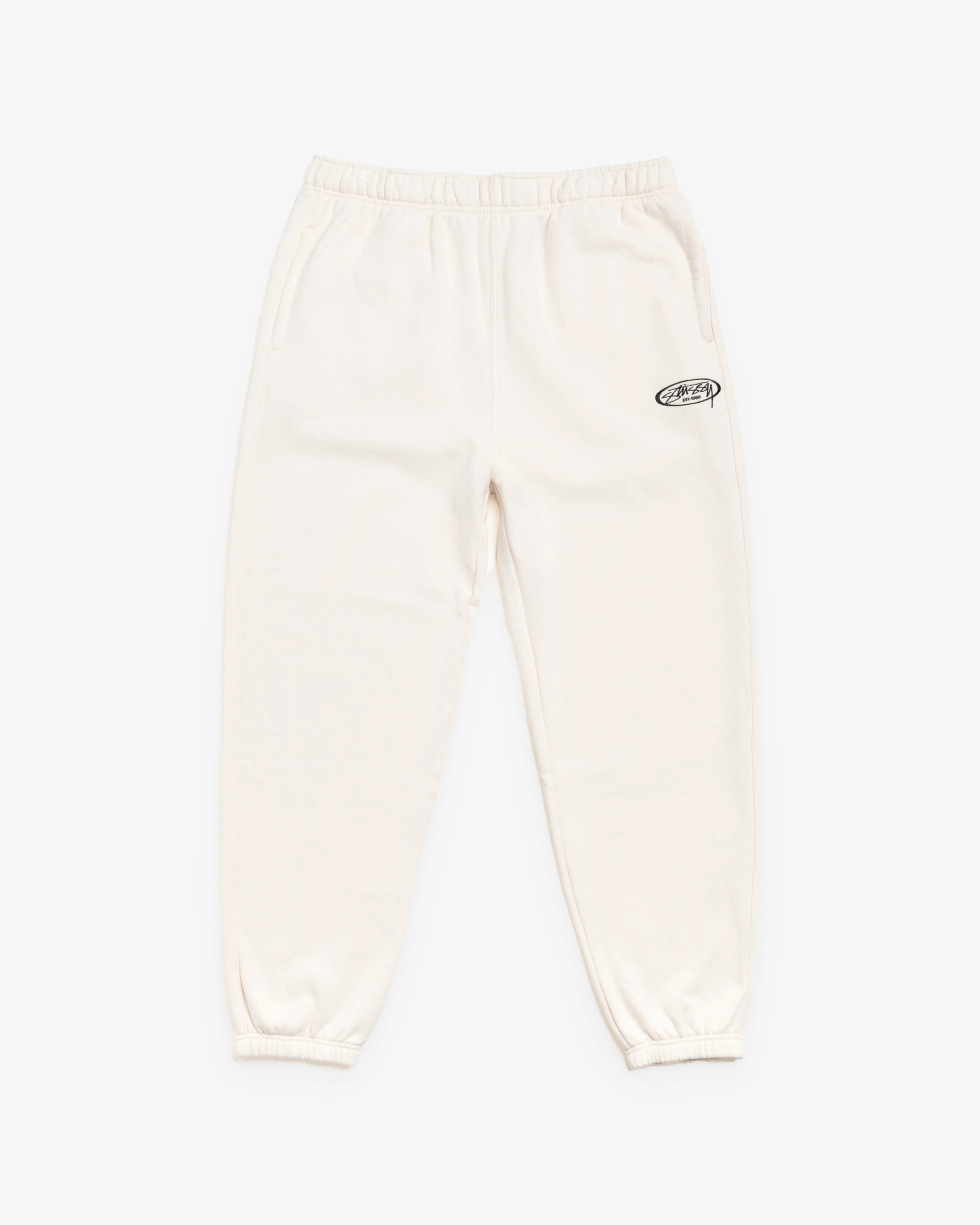 Stüssy - Men's Fleece Track Pant - (Cream)