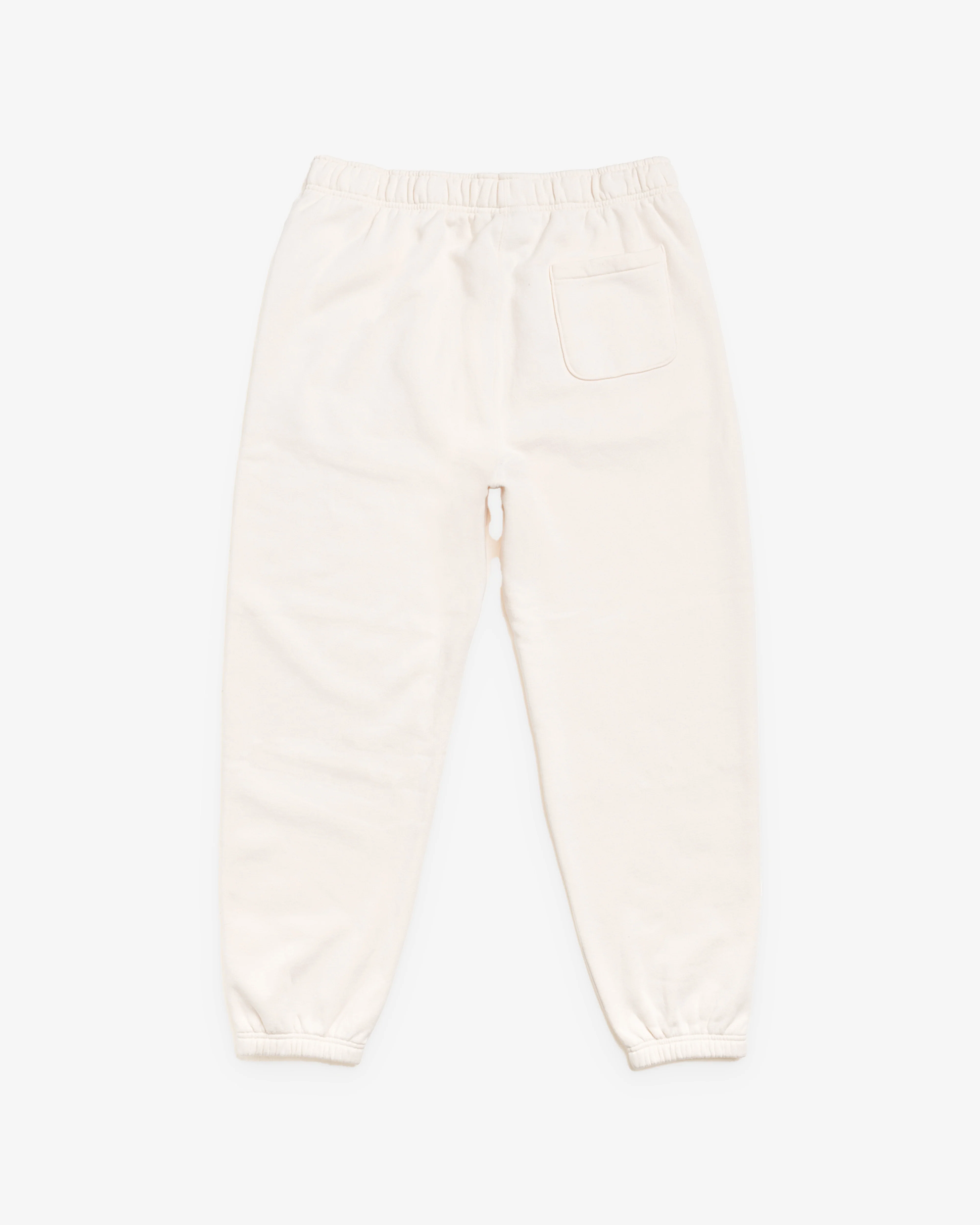 Stüssy - Men's Fleece Track Pant - (Cream) - Image 2