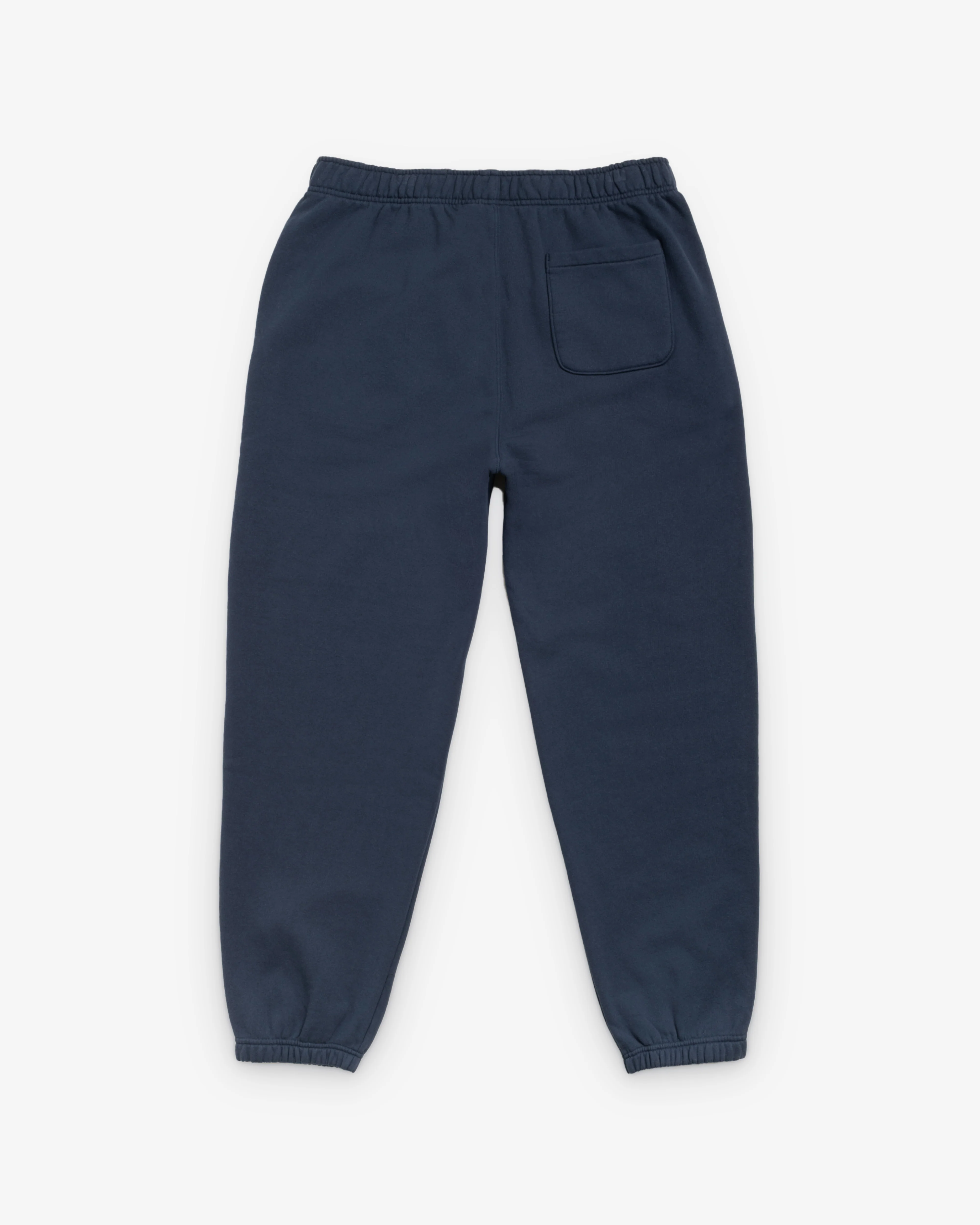 Stüssy - Men's Fleece Track Pant - (Navy) - Image 2