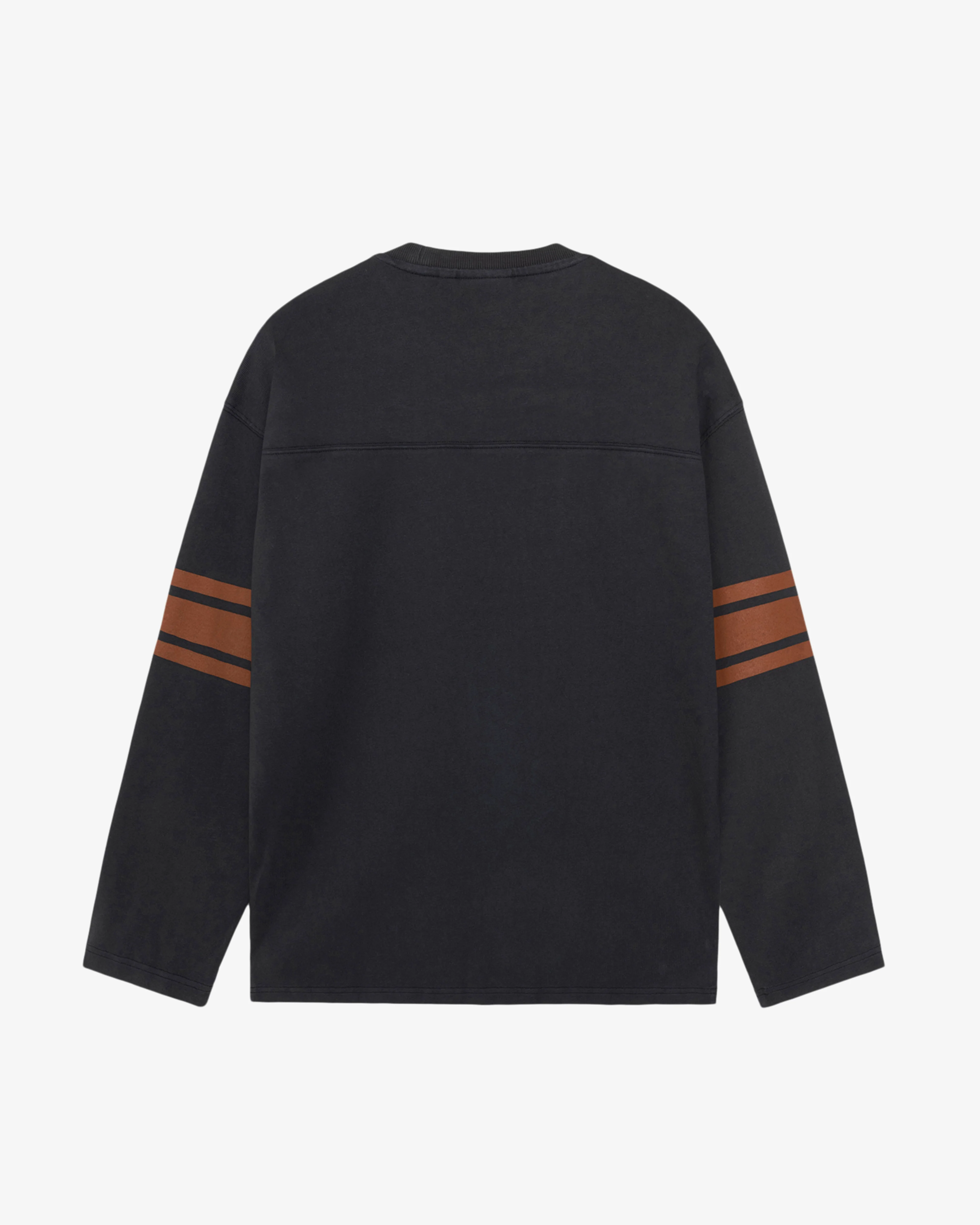 Stüssy - Men's Football Crewneck - (Black) - Image 2