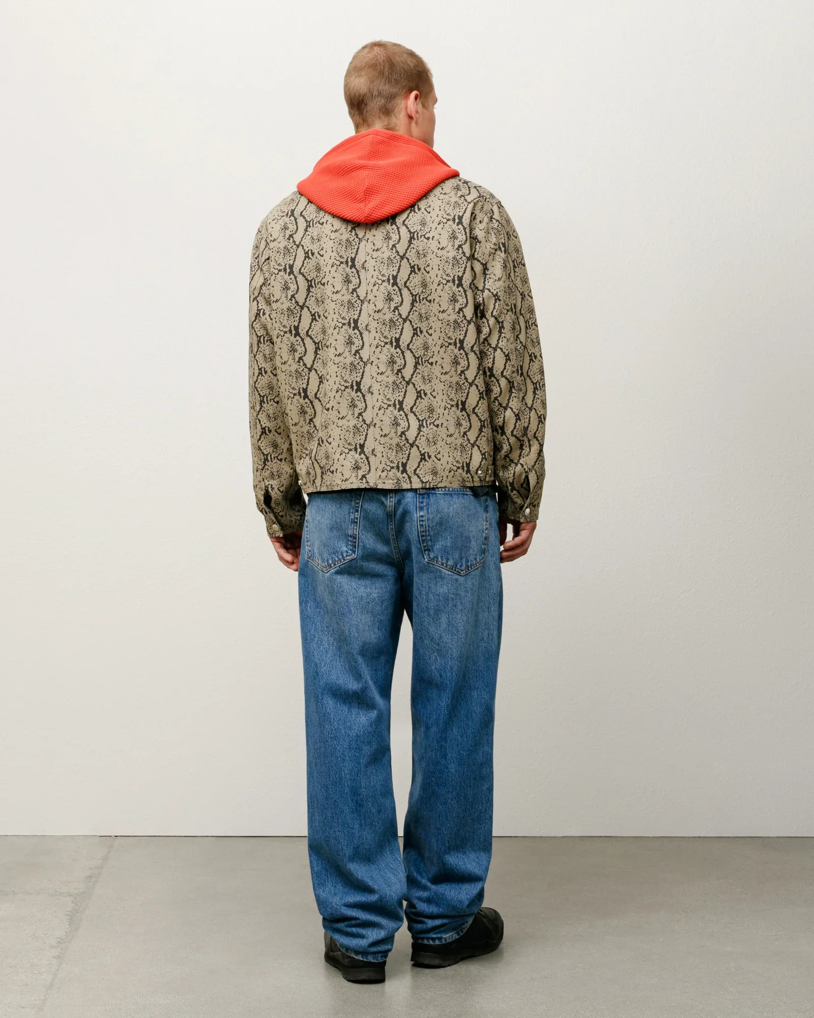 Stüssy - Men's Garage Jacket Gabardine - (Snake) - Image 6