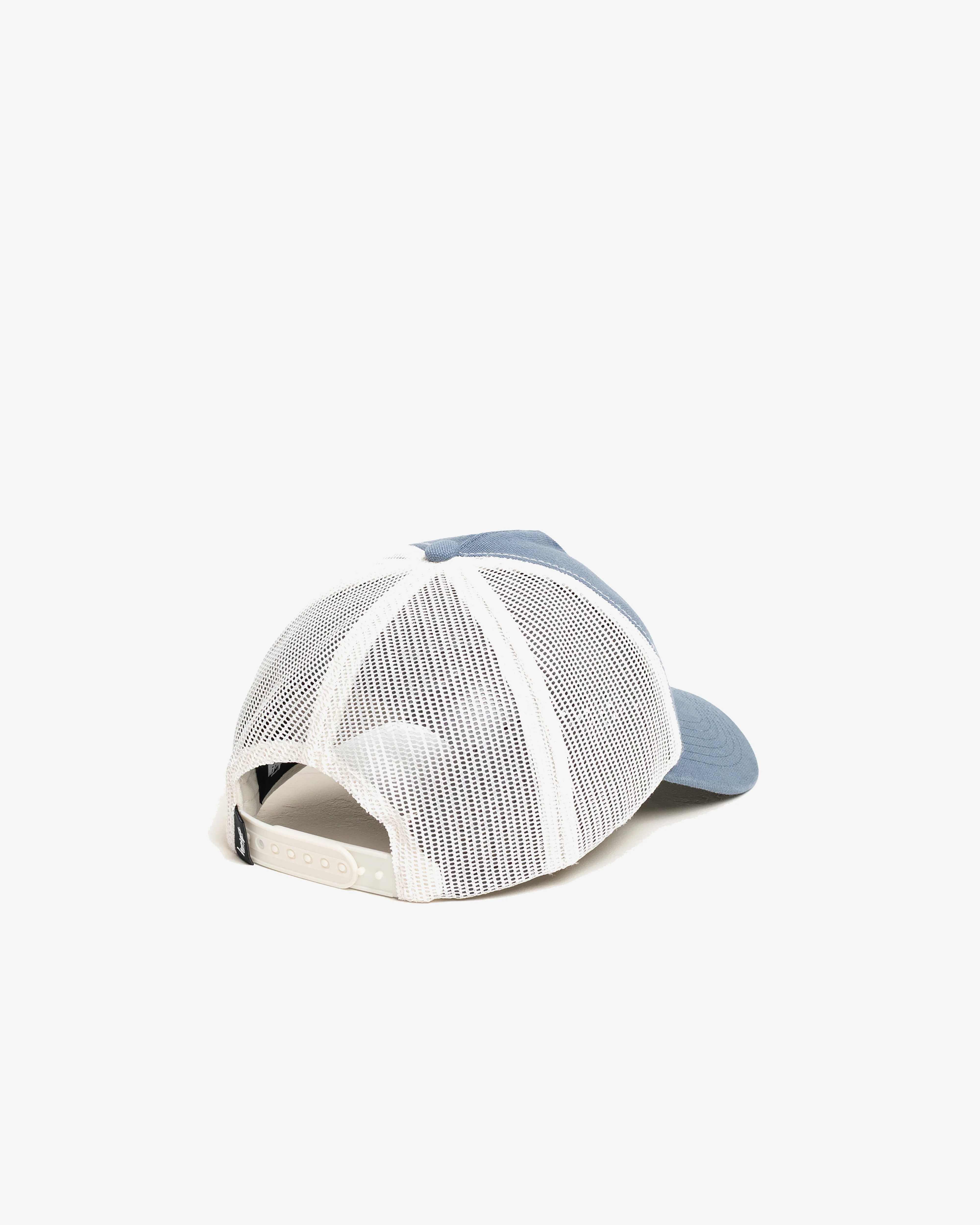 Stüssy - Men's Hc Ghost Logo Trucker - (Blue) - Image 3