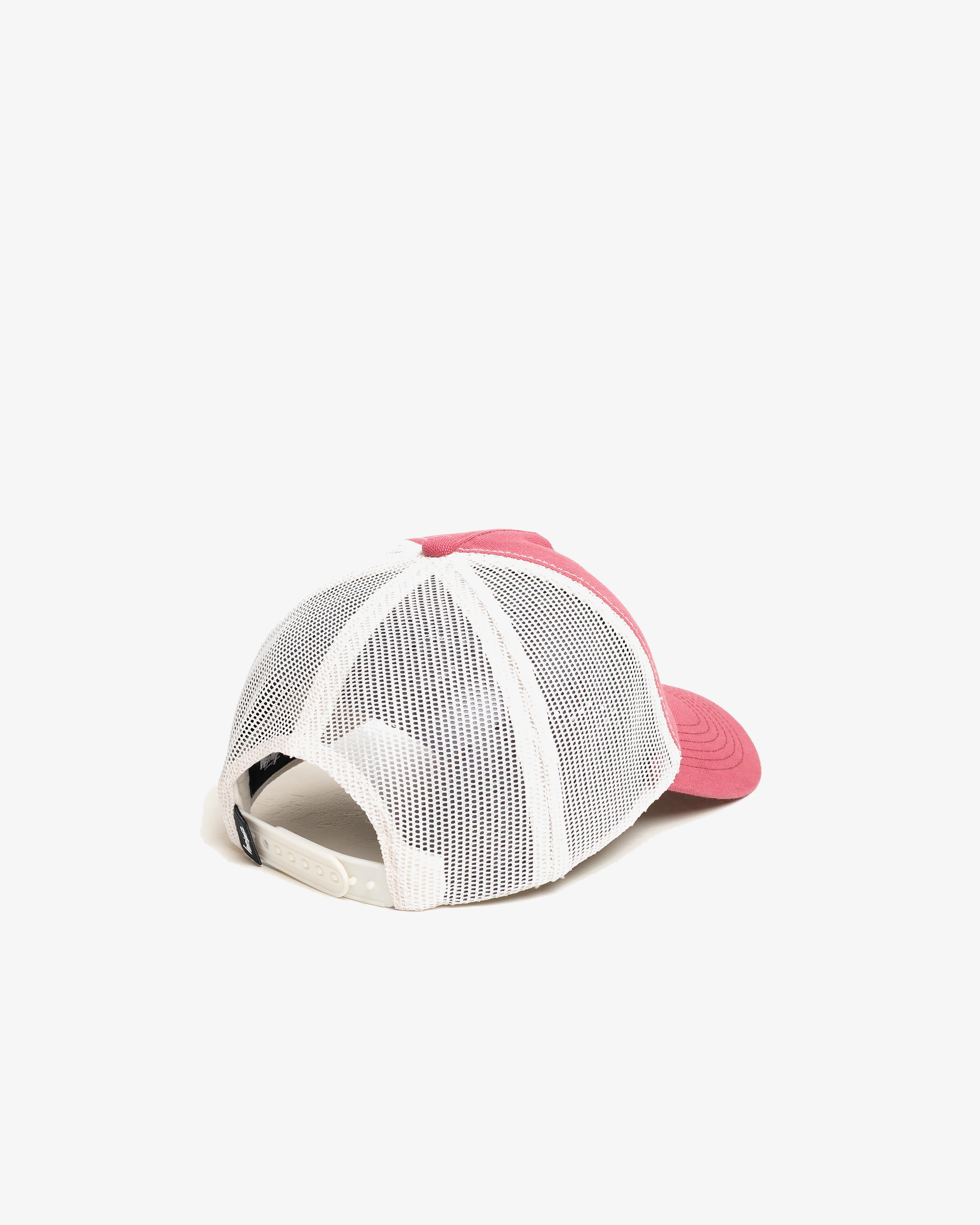 Stüssy - Men's Hc Ghost Logo Trucker - (Red) - Image 3