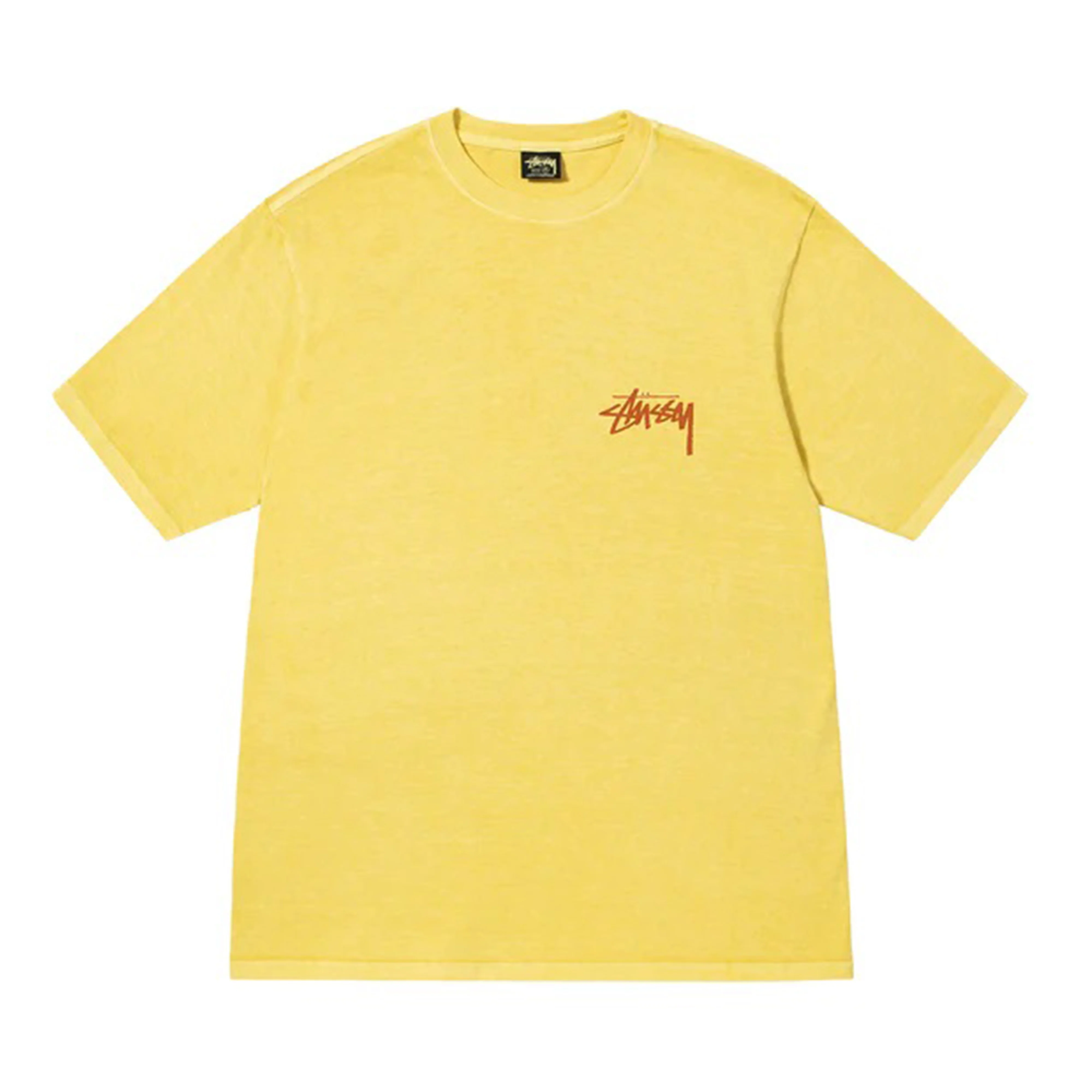 Stüssy - How We’re Livin’ Pigment Dyed Tee - (Butter) - Image 2