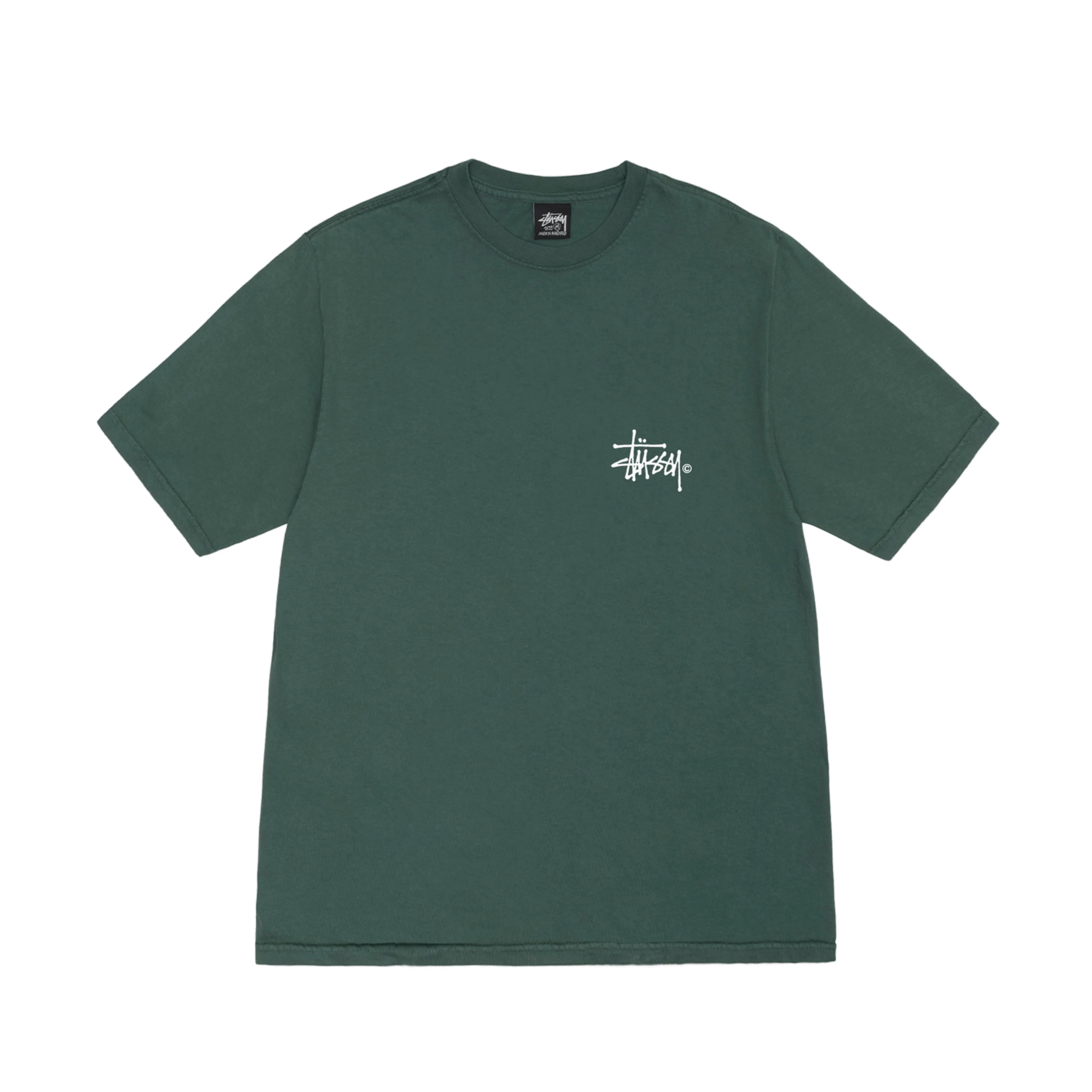 Stüssy - Men's Ist Venus Pig. Dyed Tee - (Forest) - Image 2