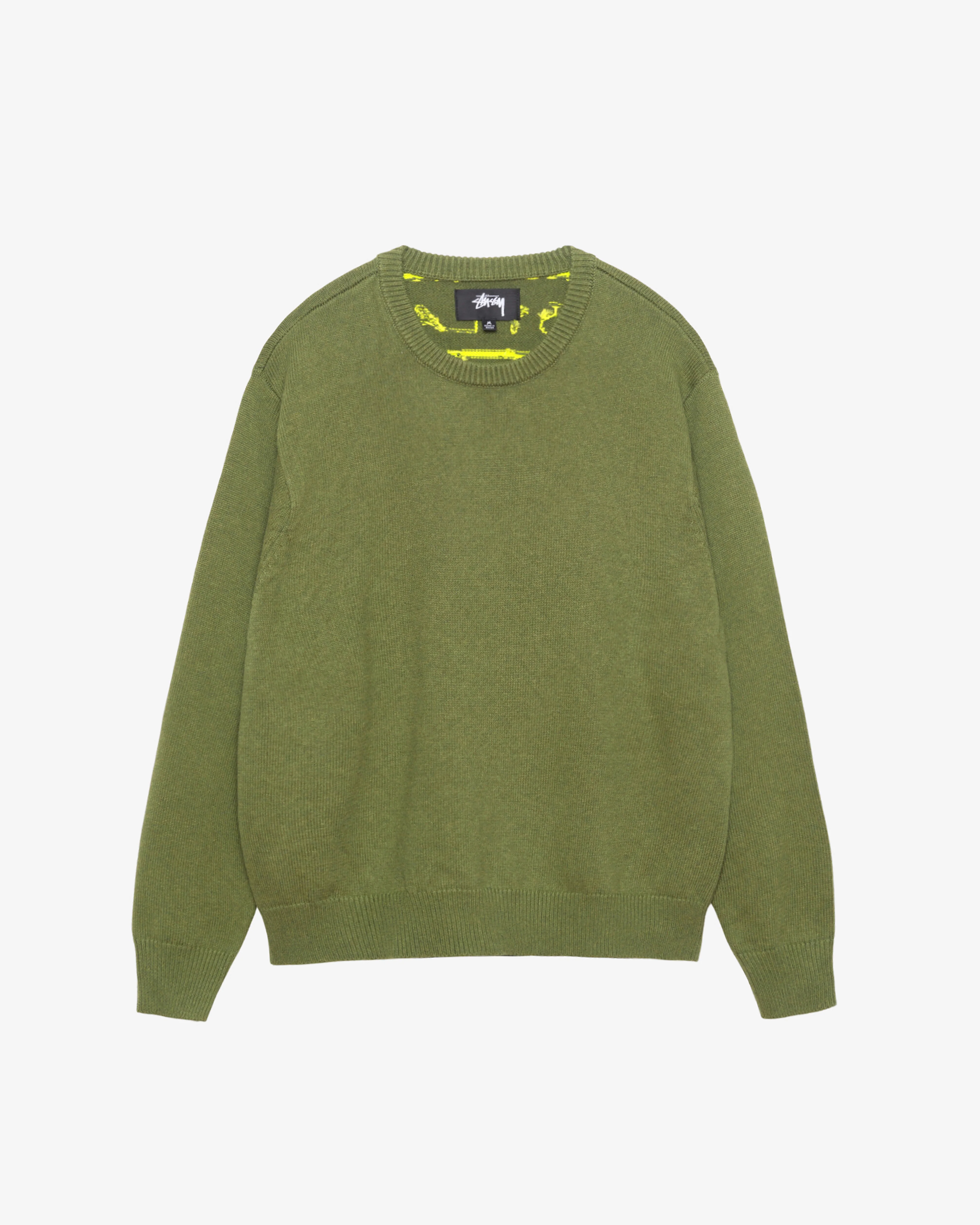 Stüssy - Men's Laguna Icon Sweater - (Dark Green) - Image 2