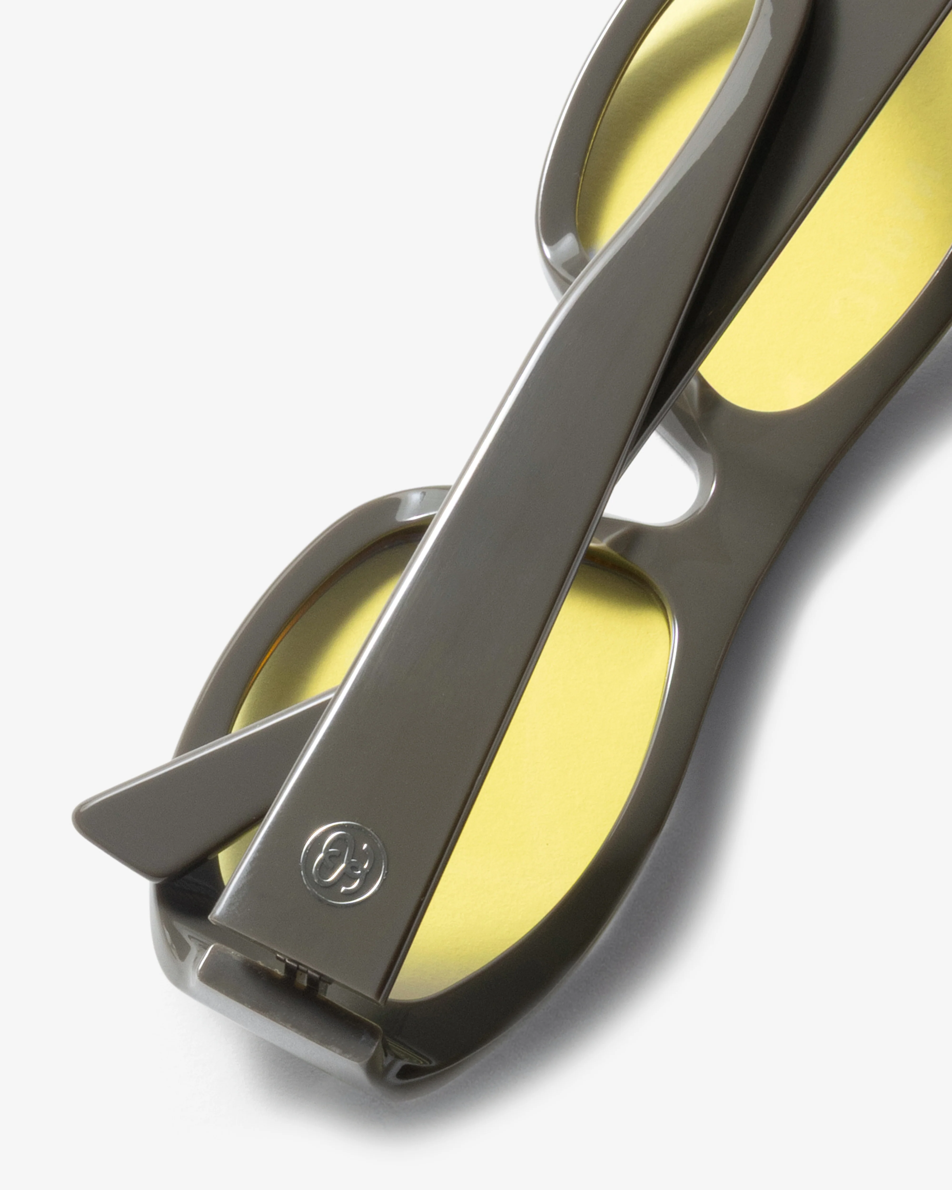 Stüssy - Landon Sunglasses - (Grey/Yellow) - Image 4