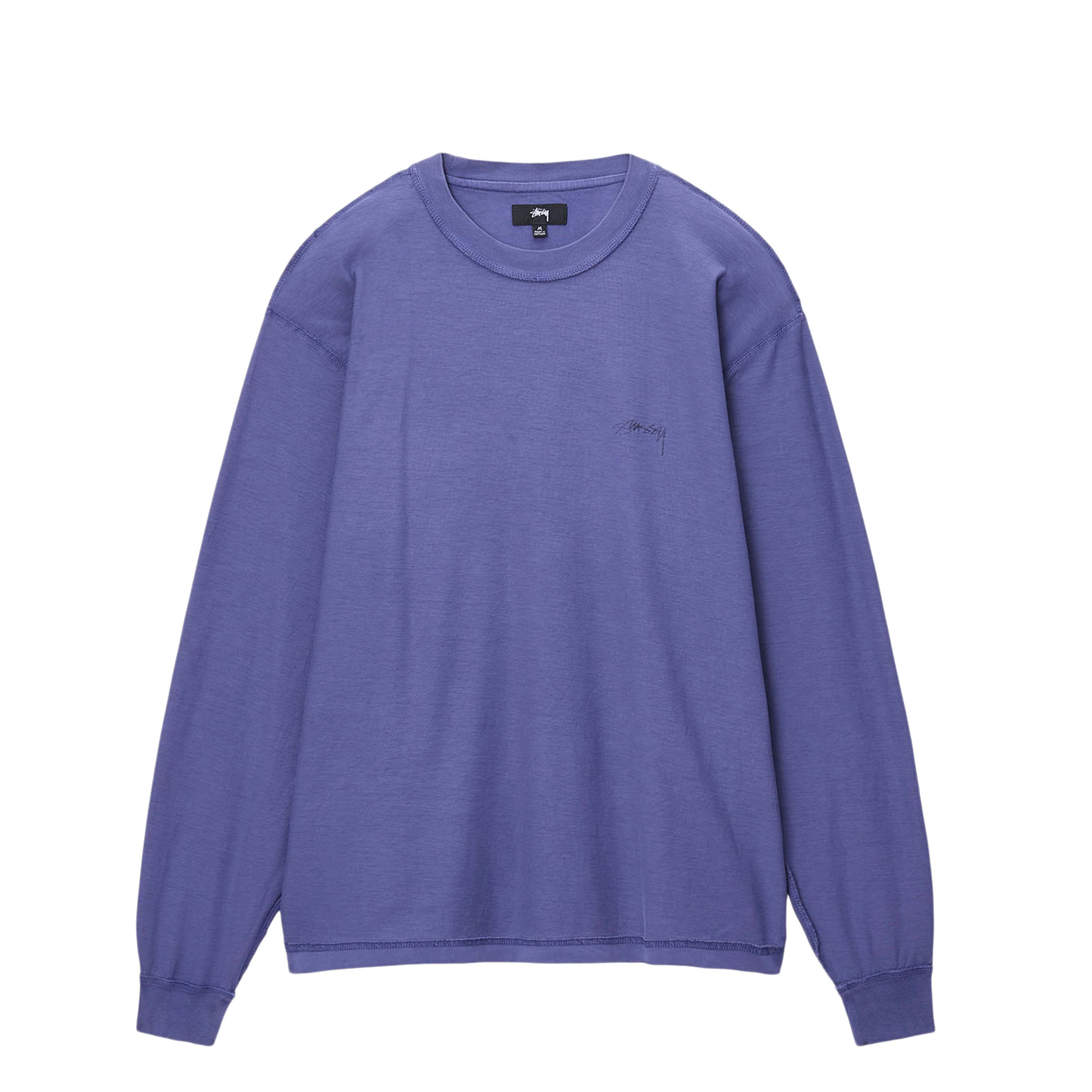 Stüssy - Men's Lazy Ls Tee - (Deep Cobalt)