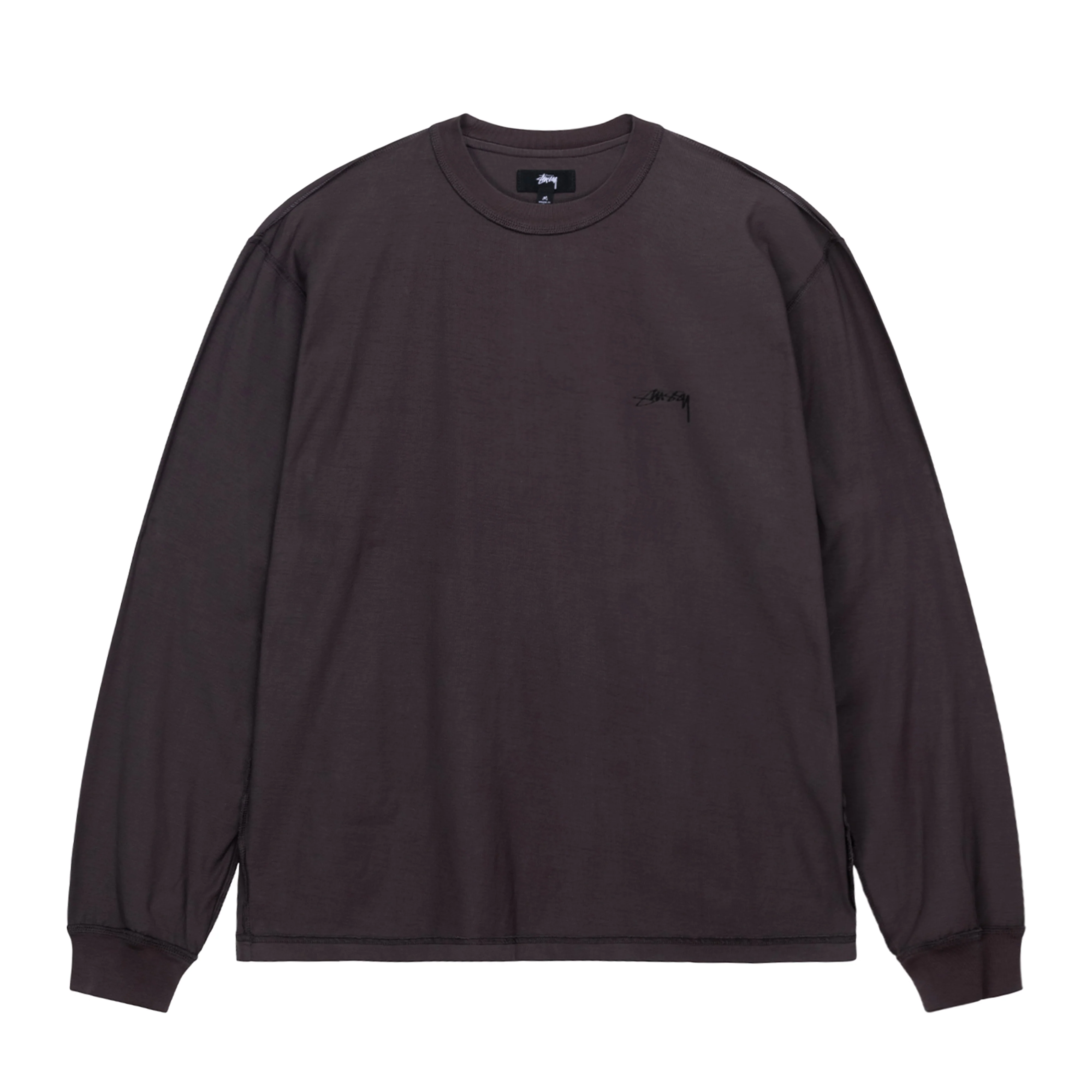 Stüssy - Men's Lazy Ls Tee - (Faded Black)
