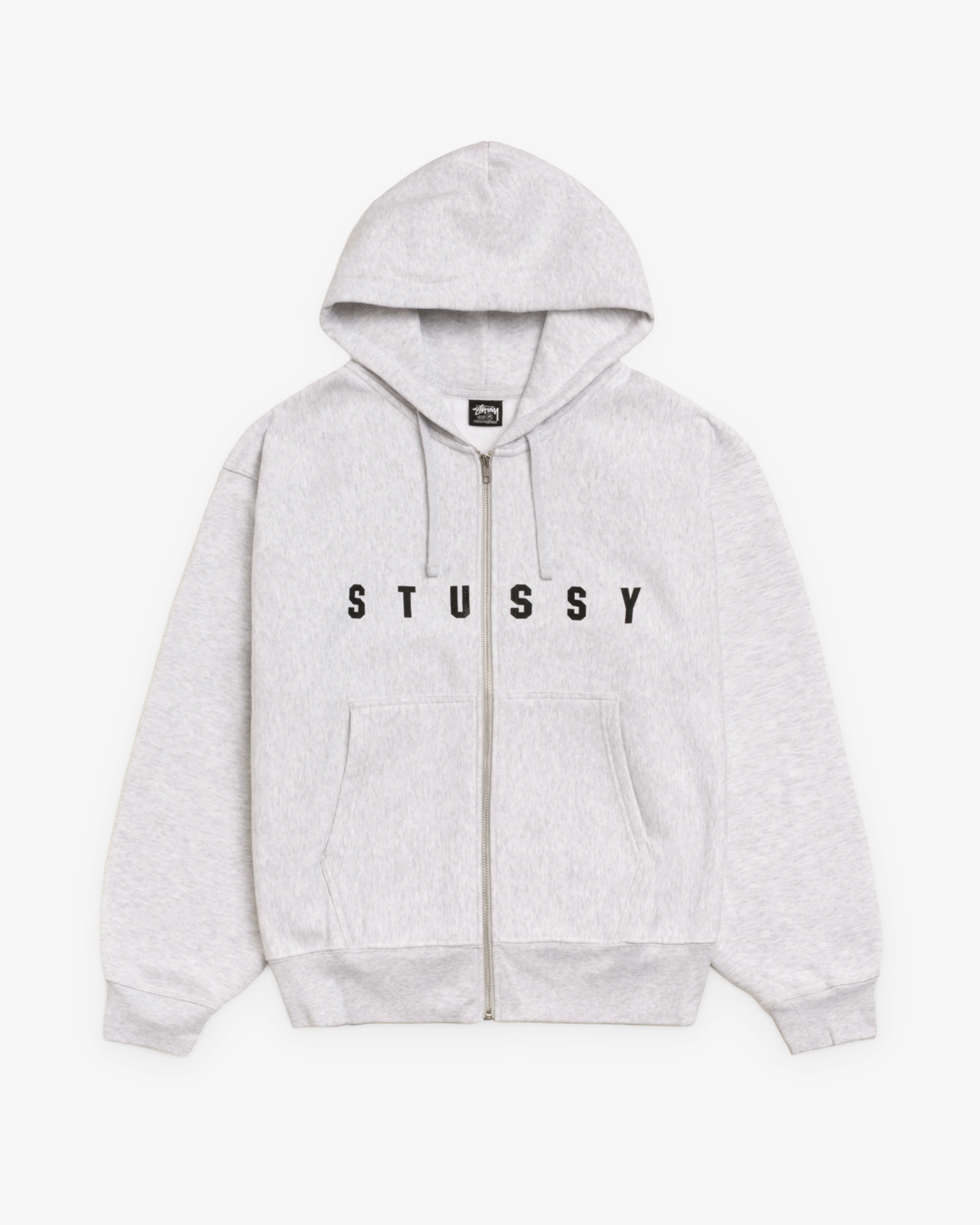 Stüssy - Men's Lens Zip Hoodie - (Ash Heather)