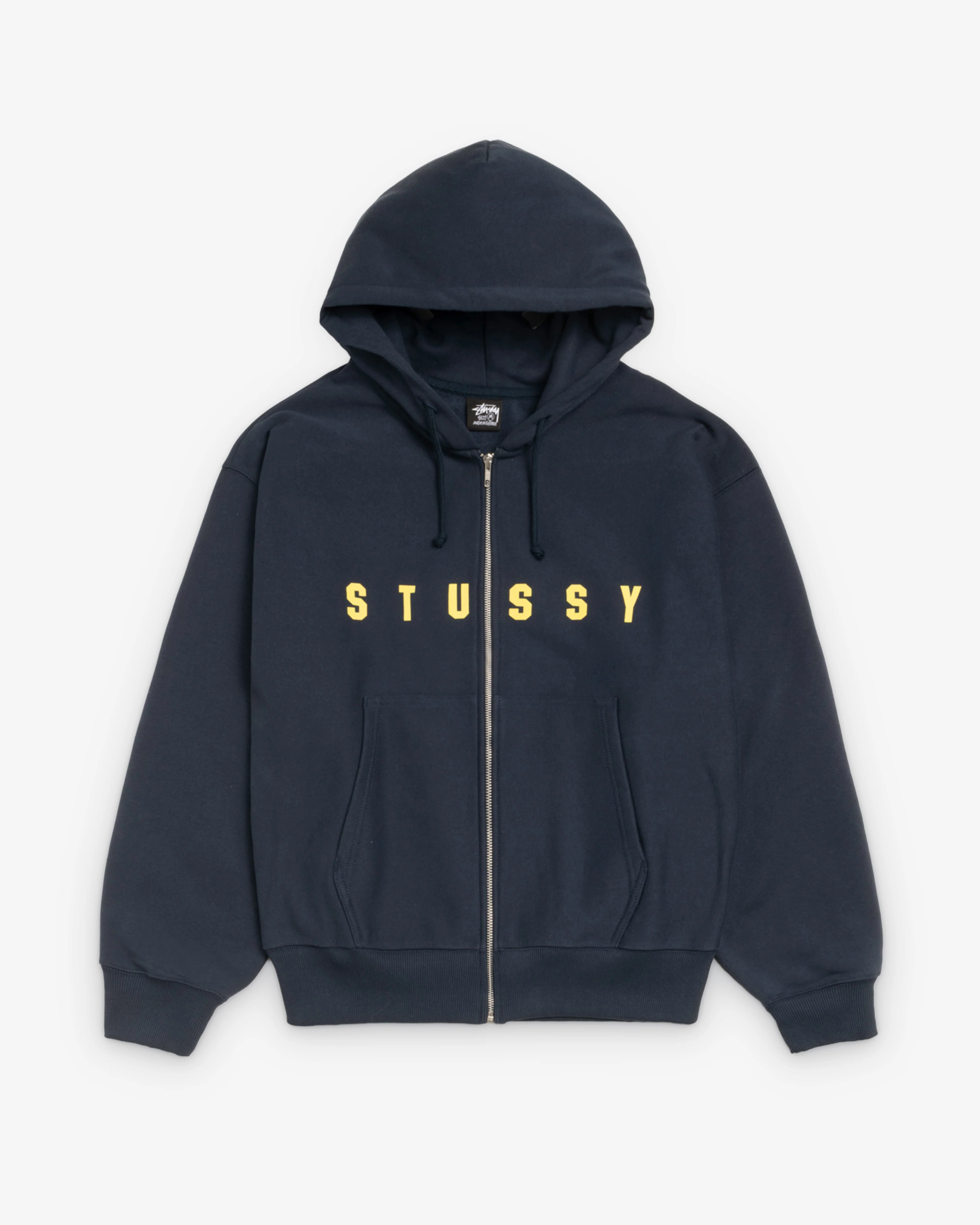 Stüssy - Men's Lens Zip Hoodie - (Navy)