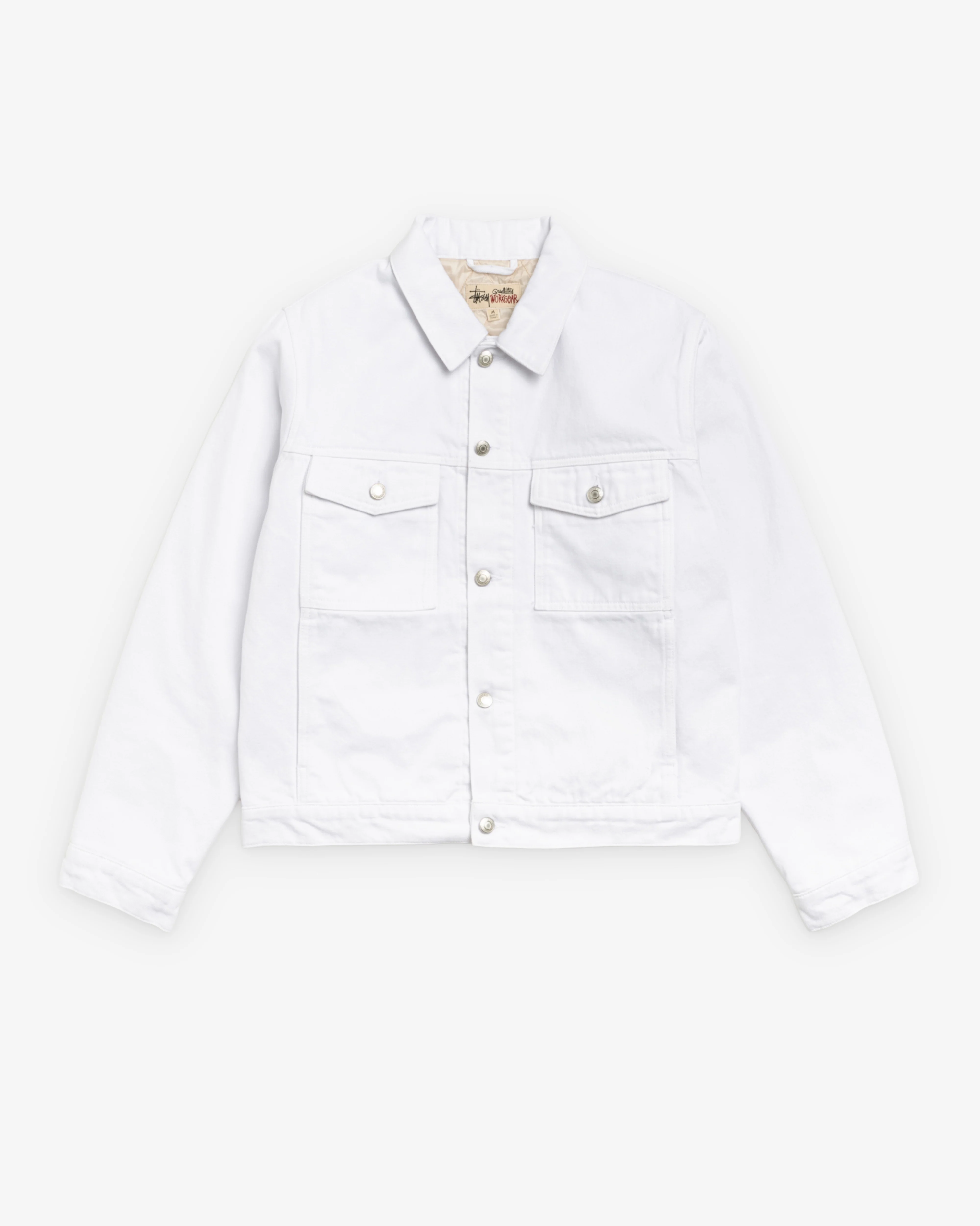 Stüssy - Men's Lined Denim Trucker - (White)