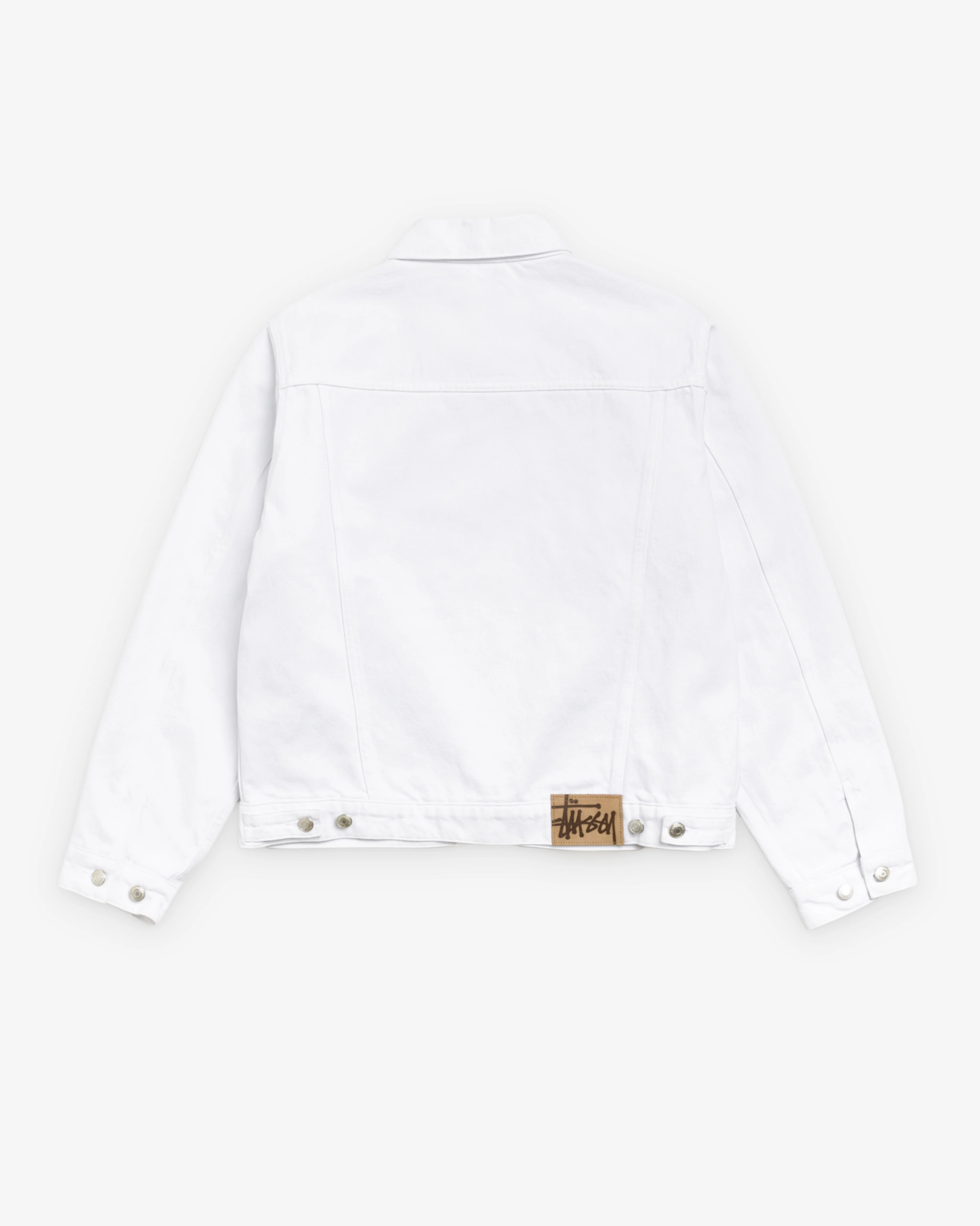 Stüssy - Men's Lined Denim Trucker - (White) - Image 2