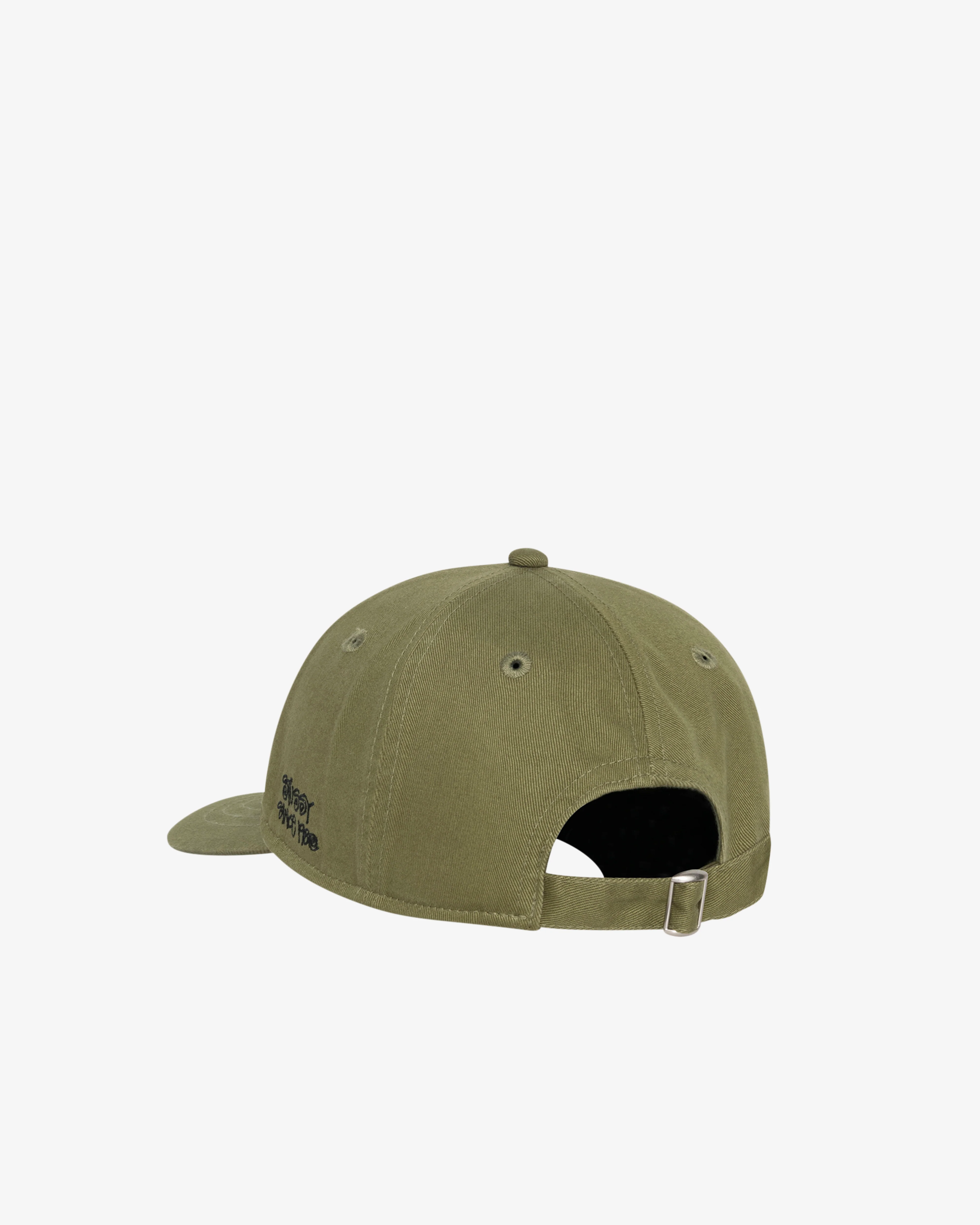 Stüssy - Men's LP 1980 Strapback Hat - (Olive) - Image 3