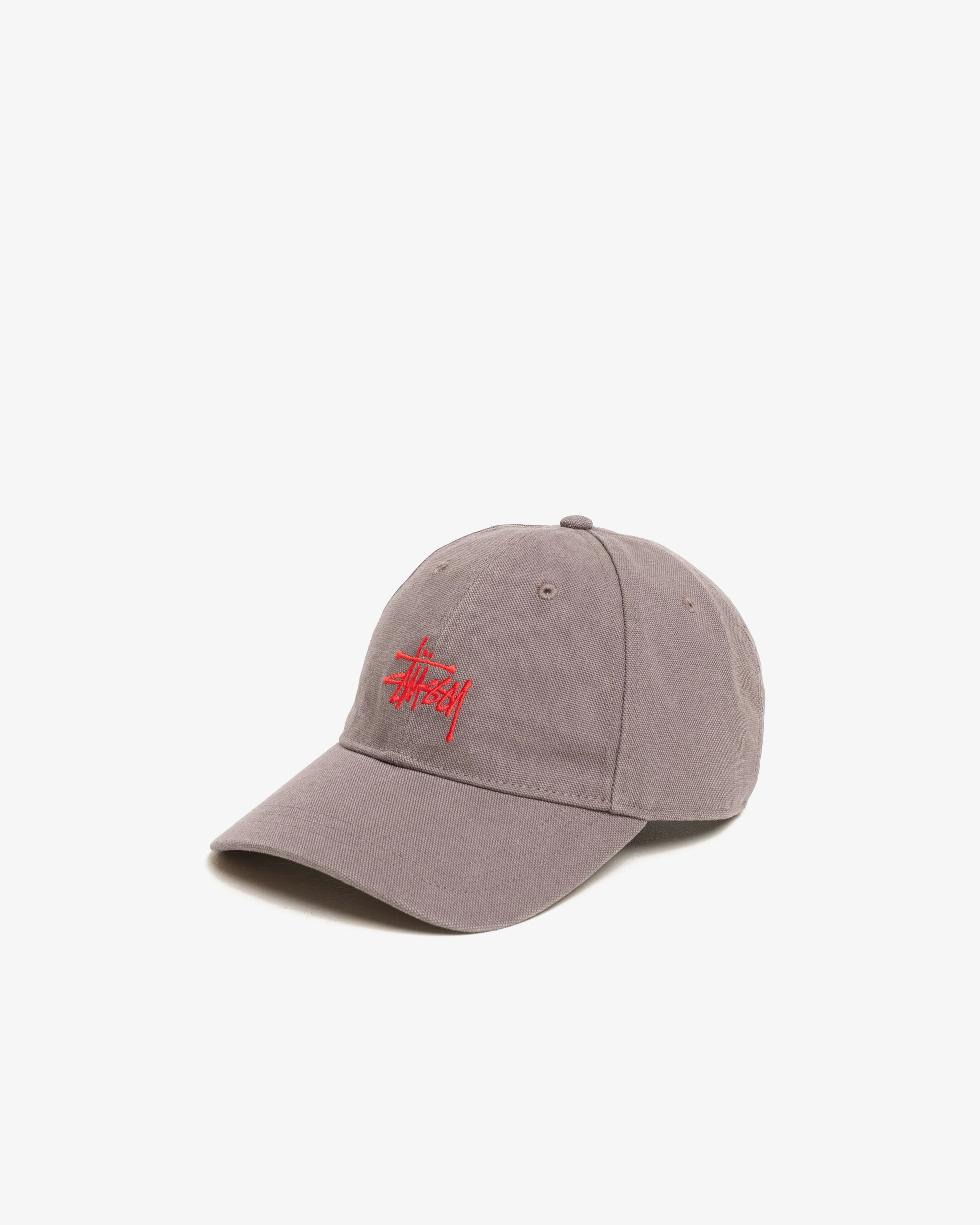 Stüssy - Men's Lp Basic Canvas Cap - (Grey) - Image 2