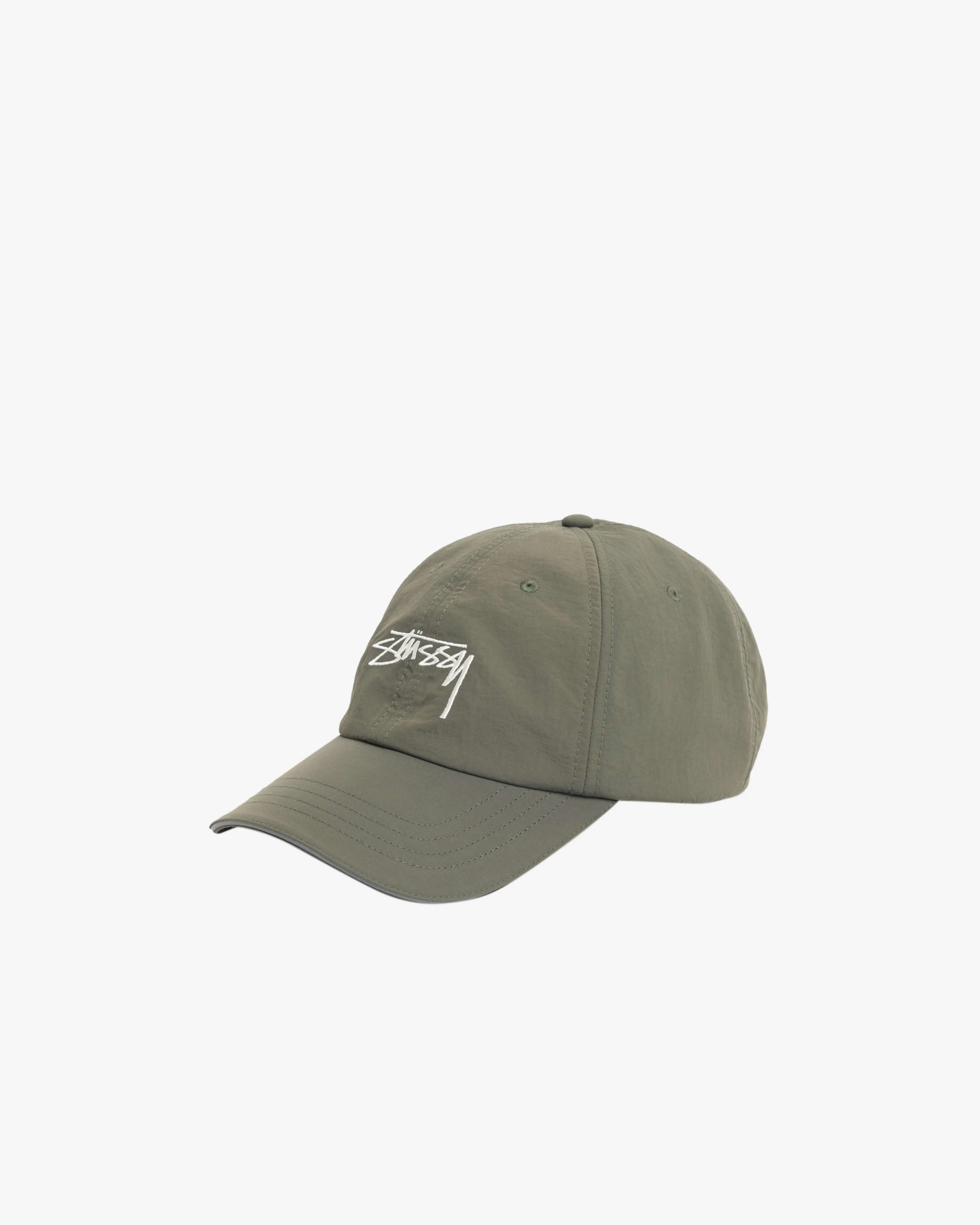 Stüssy - Men's Lp Smoothstock Strapback Cap - (Green) - Image 2