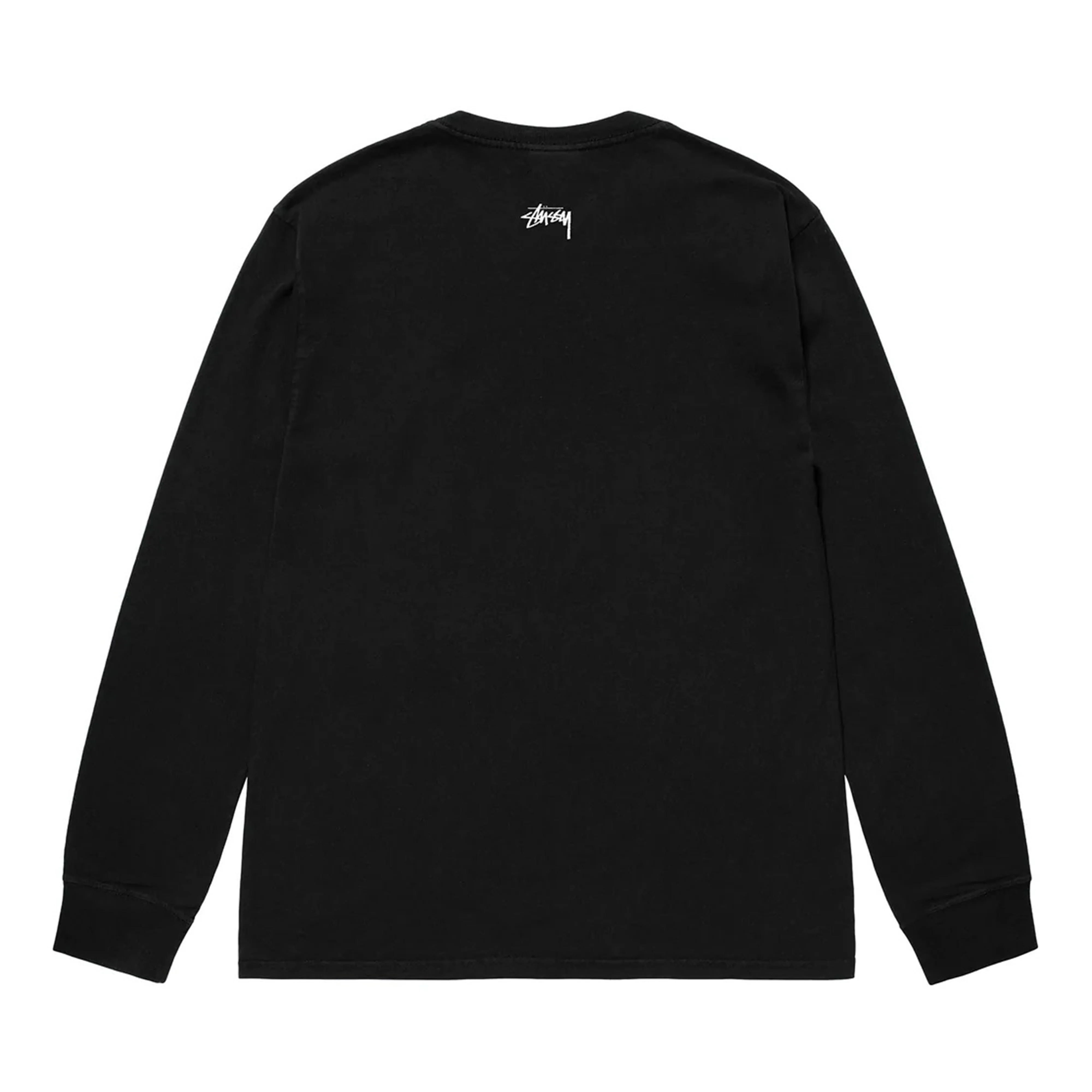 Stüssy - Phonetic Pig Dye LS Tee - (Black) - Image 2