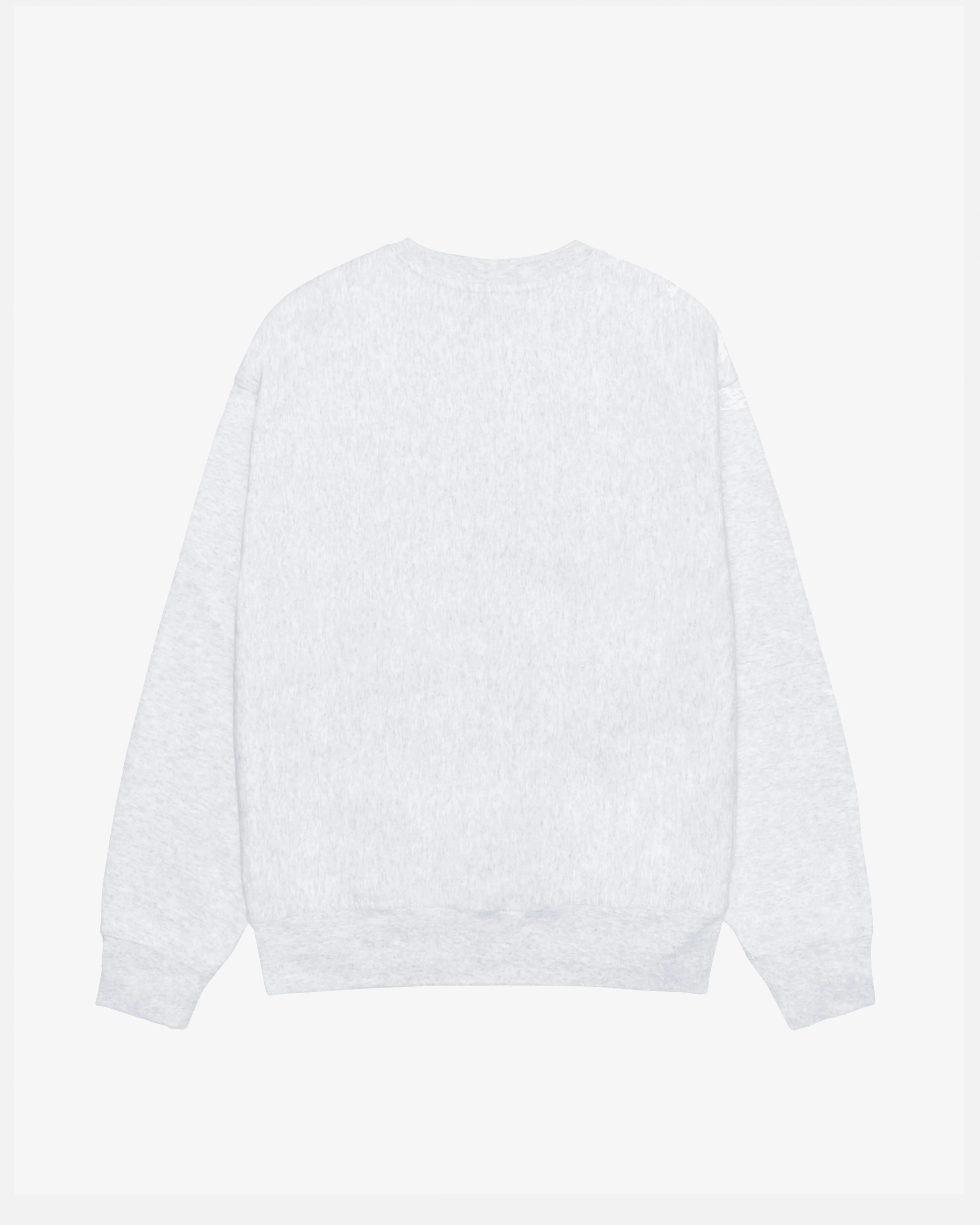 Stüssy - Men's Martini Crew - (Ash Heather) - Image 2