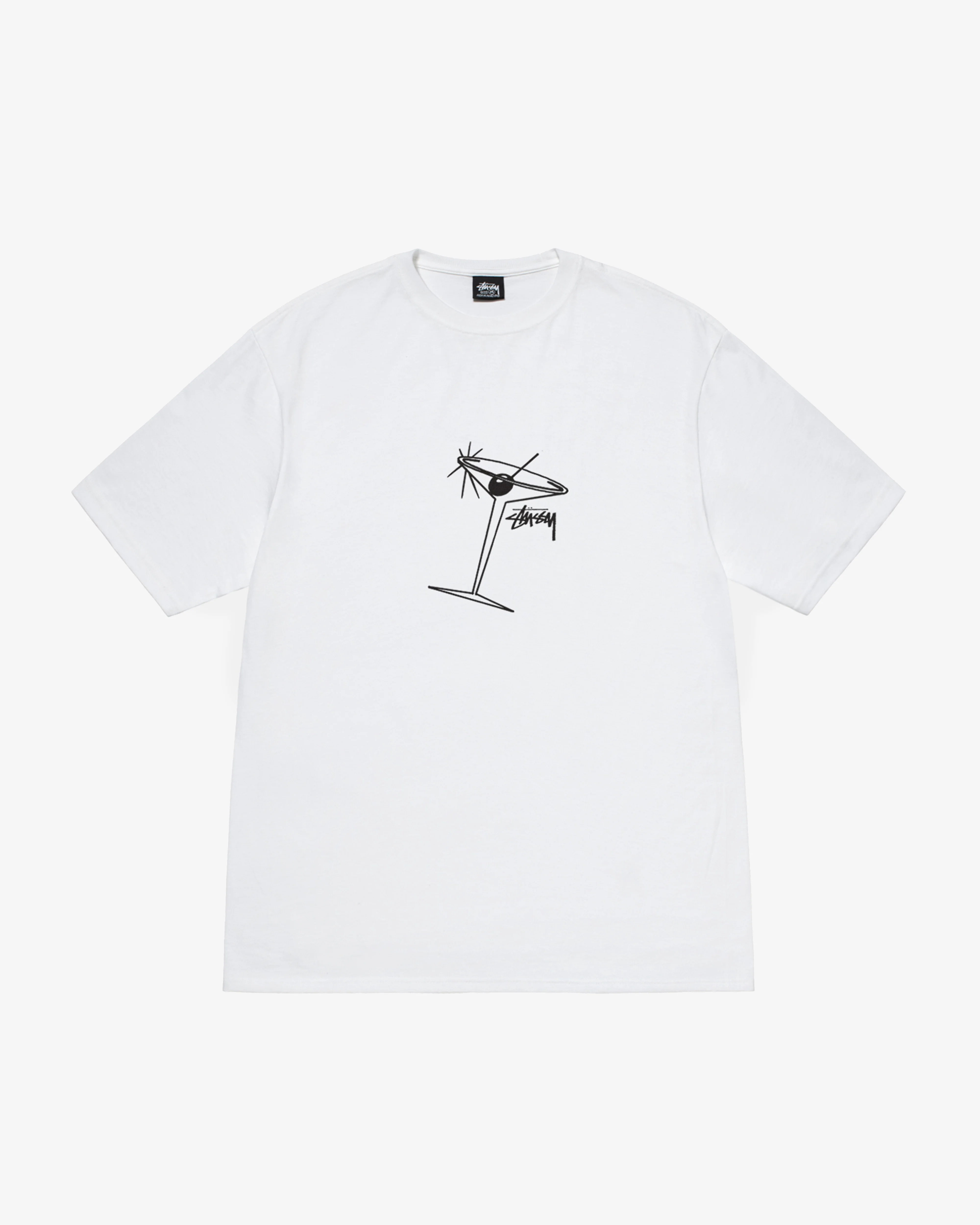 Stüssy - Men's Martini T-Shirt - (White)