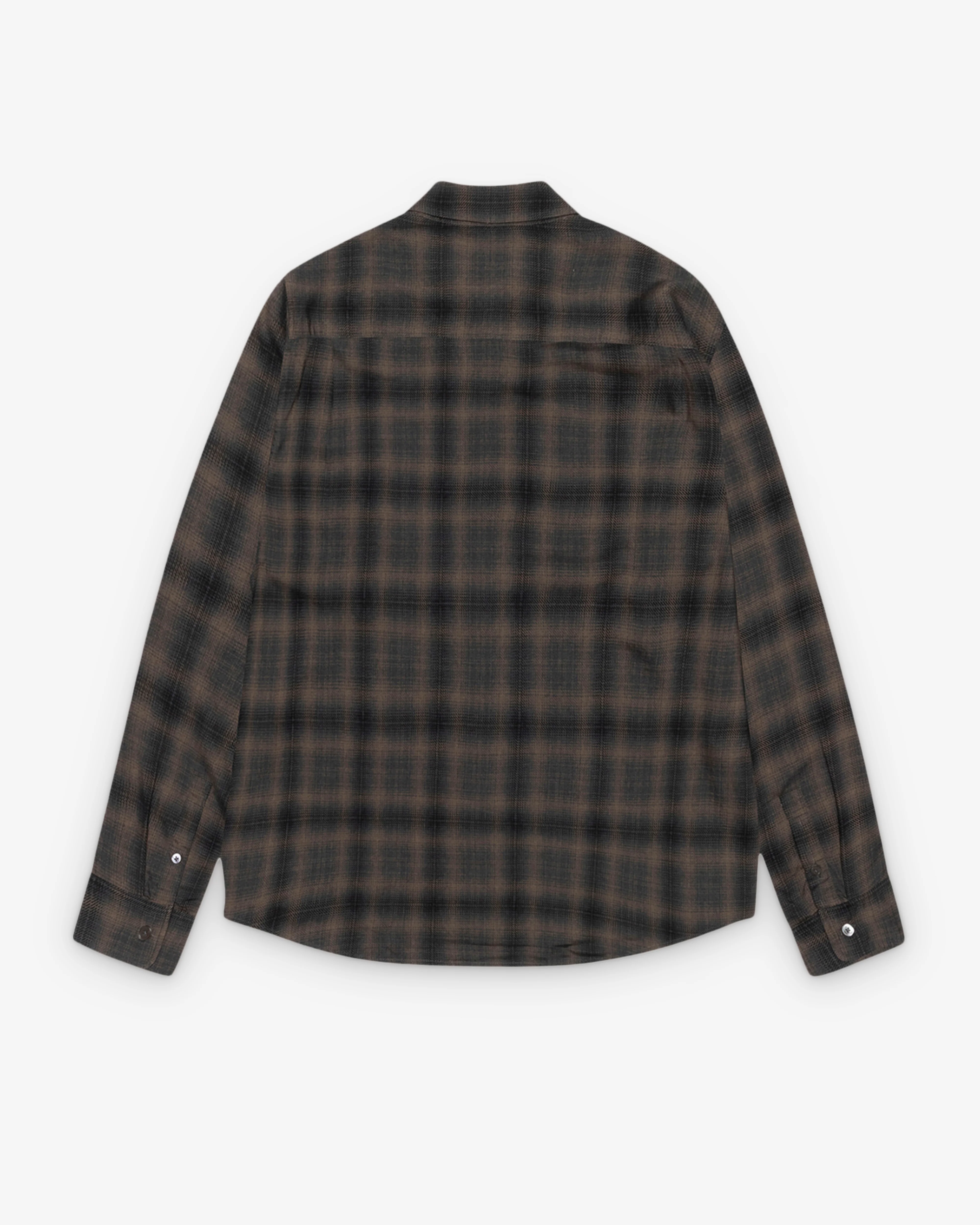 Stüssy - Men's Matthew Plaid Shirt SD - (Brown) - Image 2
