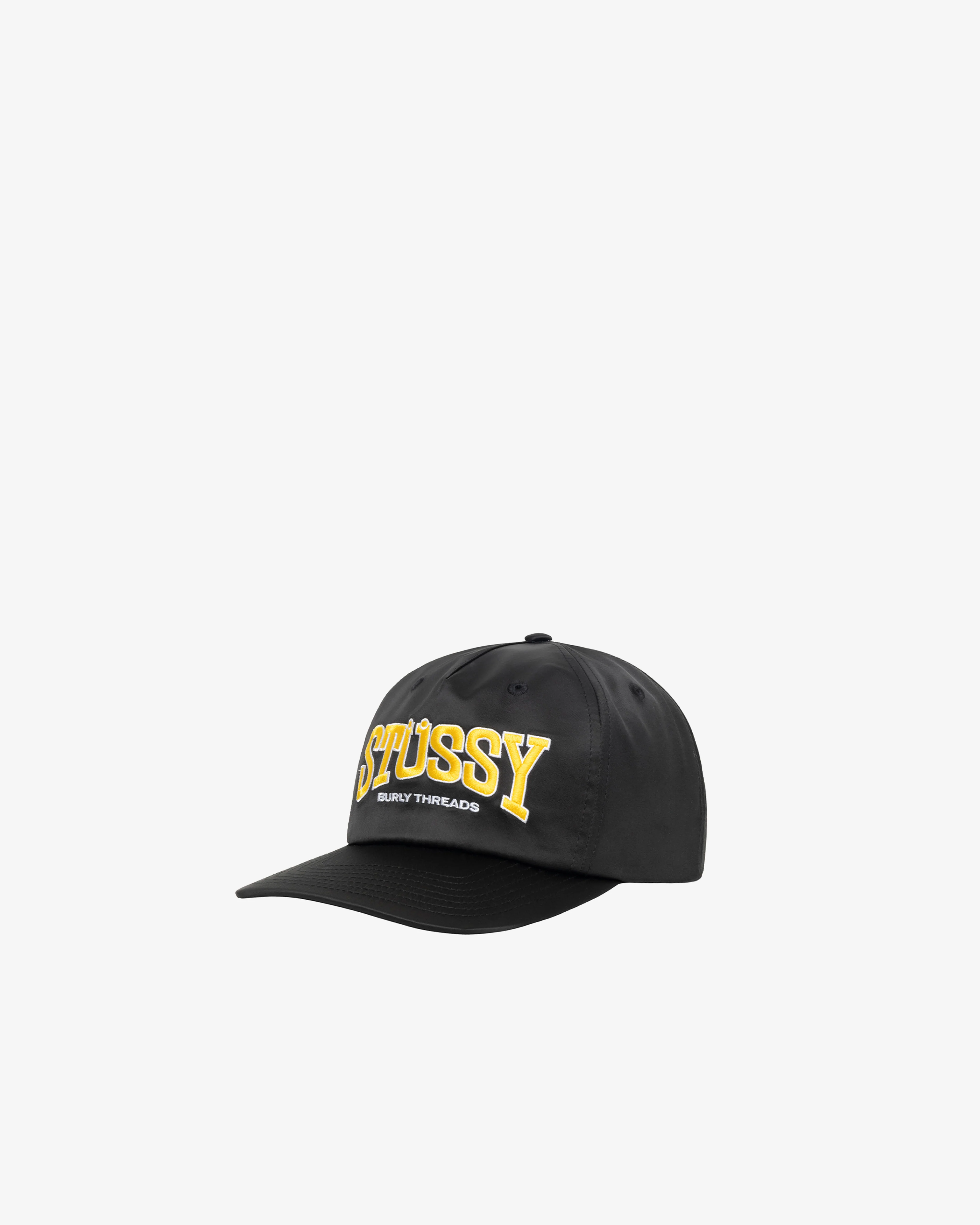Stussy - Men's Md Burly Threads Cap - (Black) - Image 2