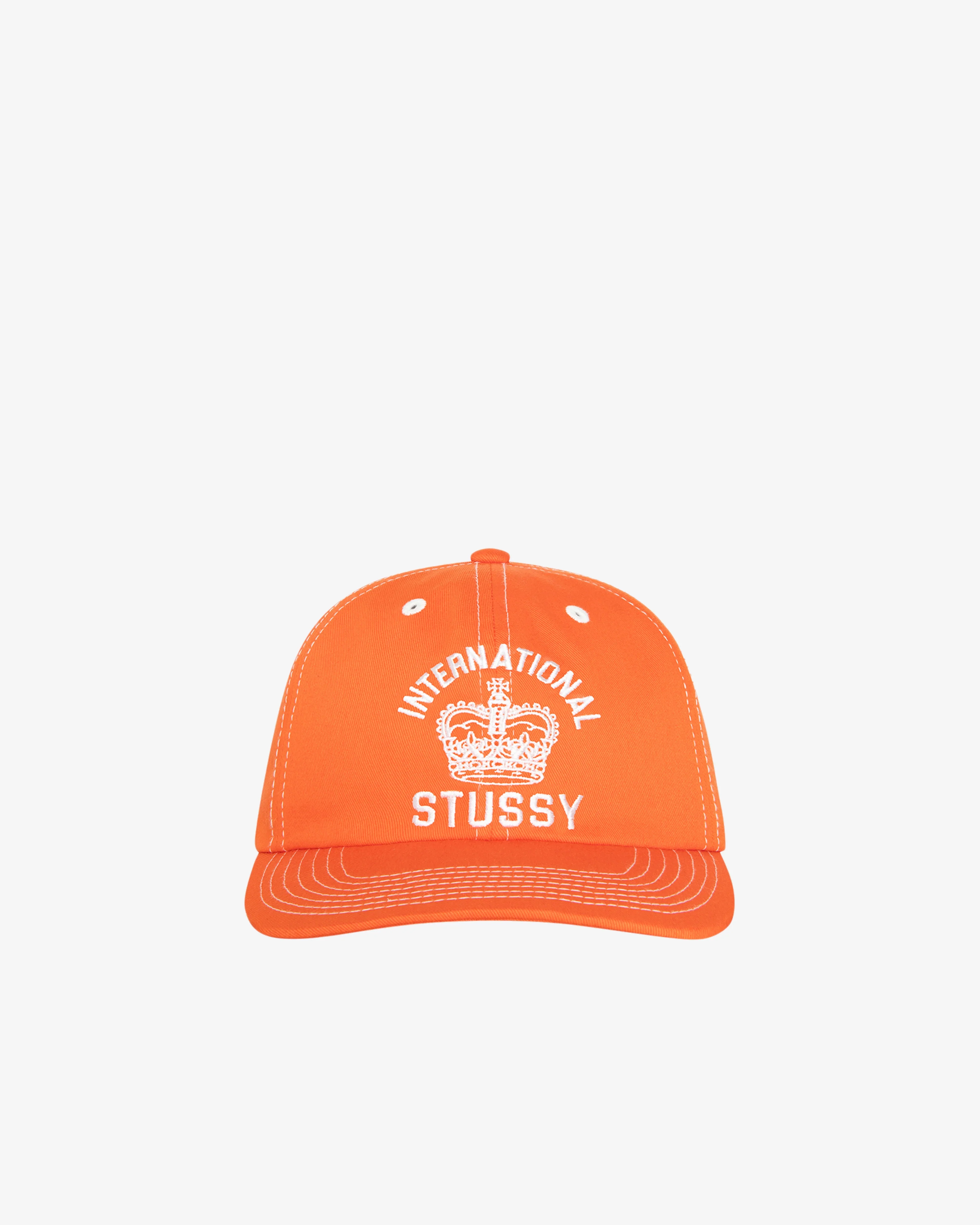 Stüssy - Mid Depth International Crown Strapback - (Coral)