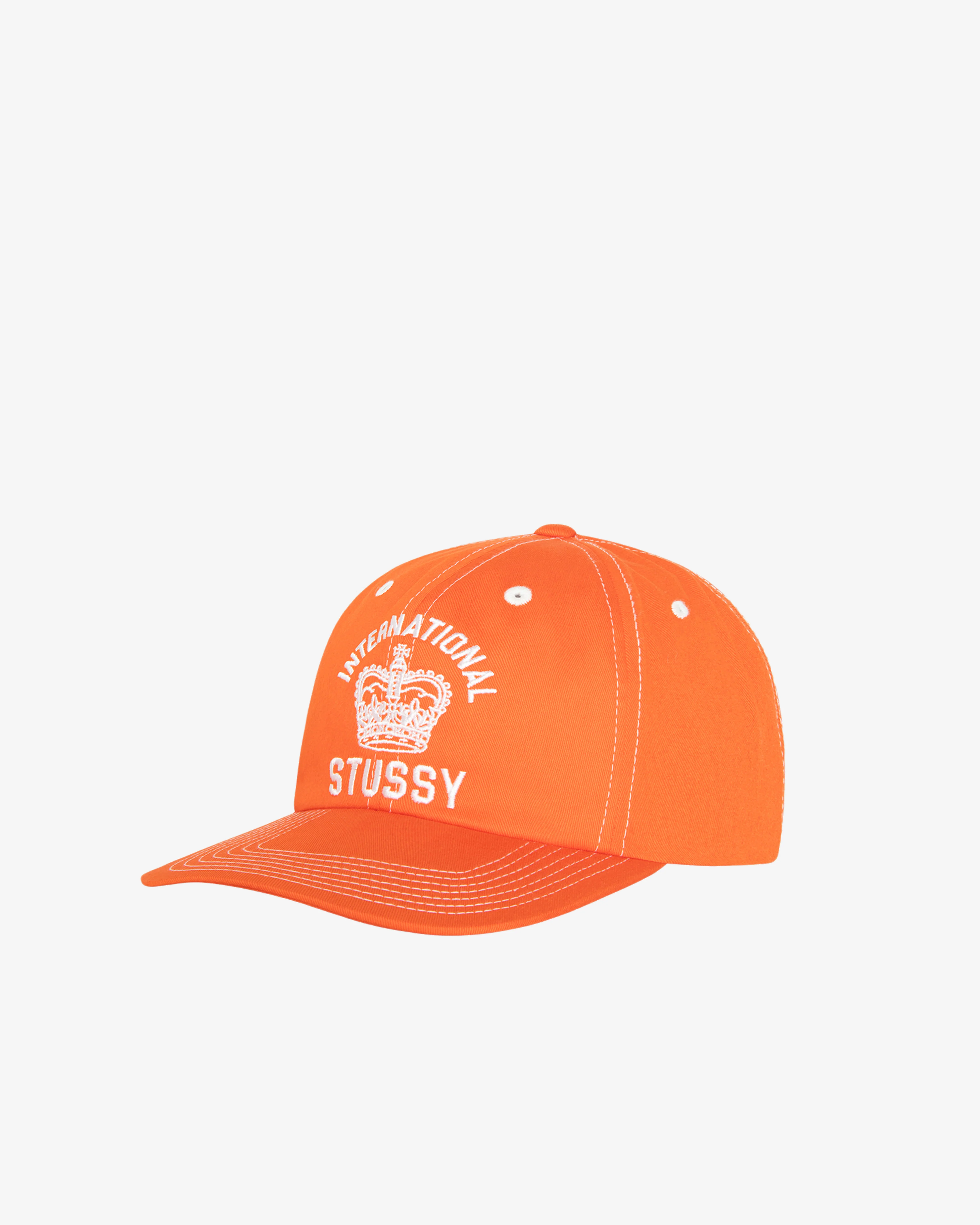 Stüssy - Mid Depth International Crown Strapback - (Coral) - Image 2