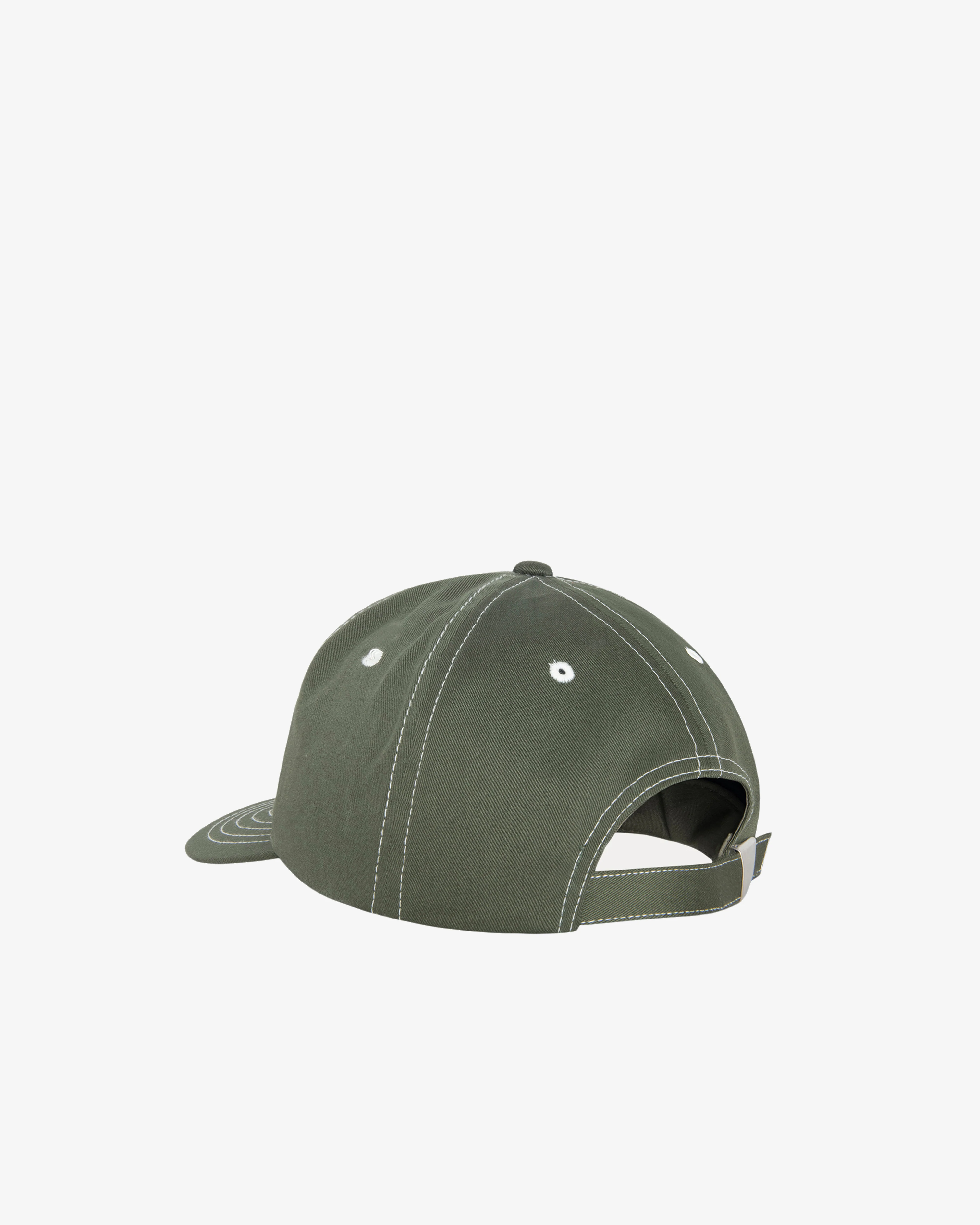 Stüssy - Mid Depth International Crown Strapback - (Dark Olive) - Image 3