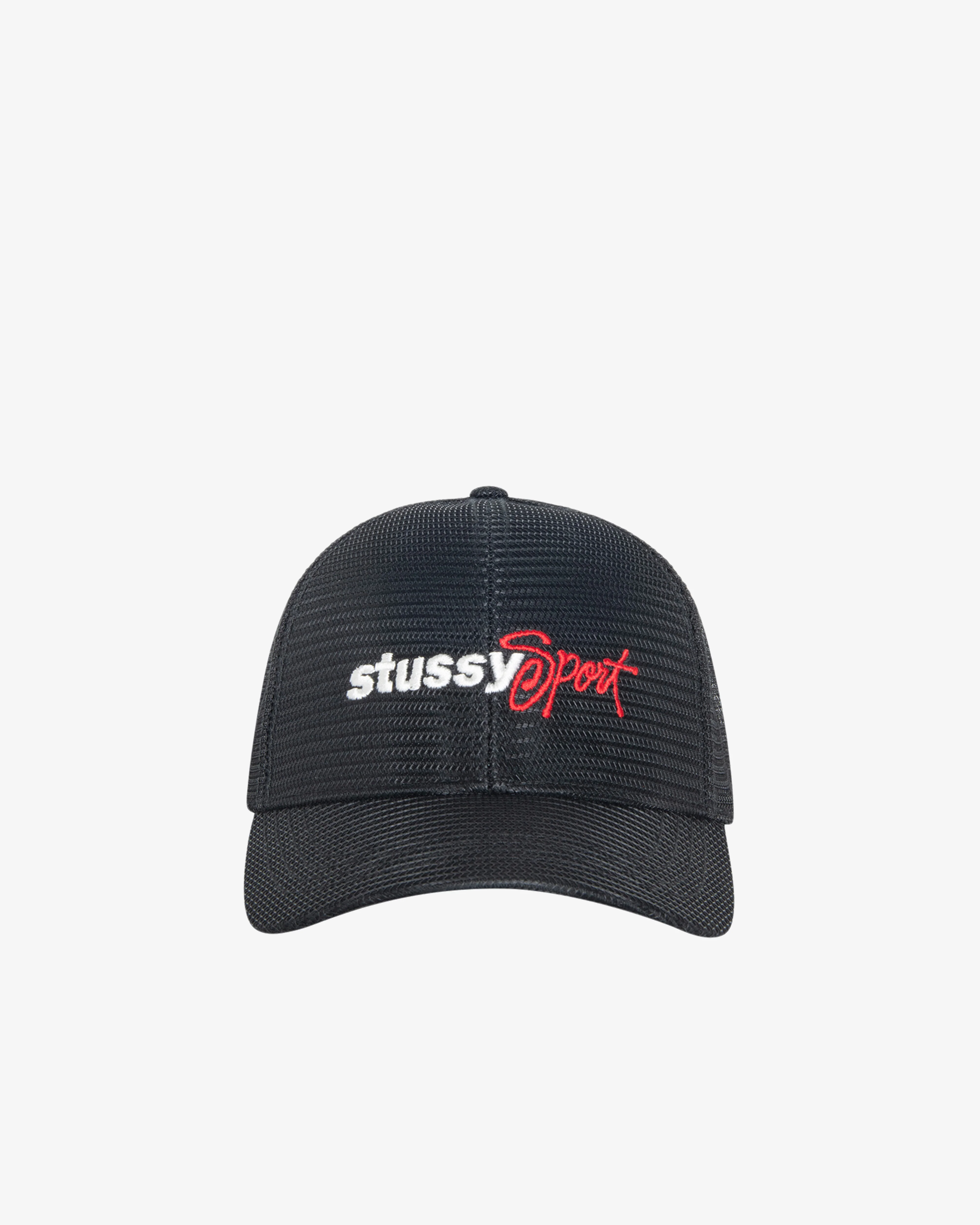 Stüssy - Men's Mid-depth Sport Mesh Snapback - (Black)